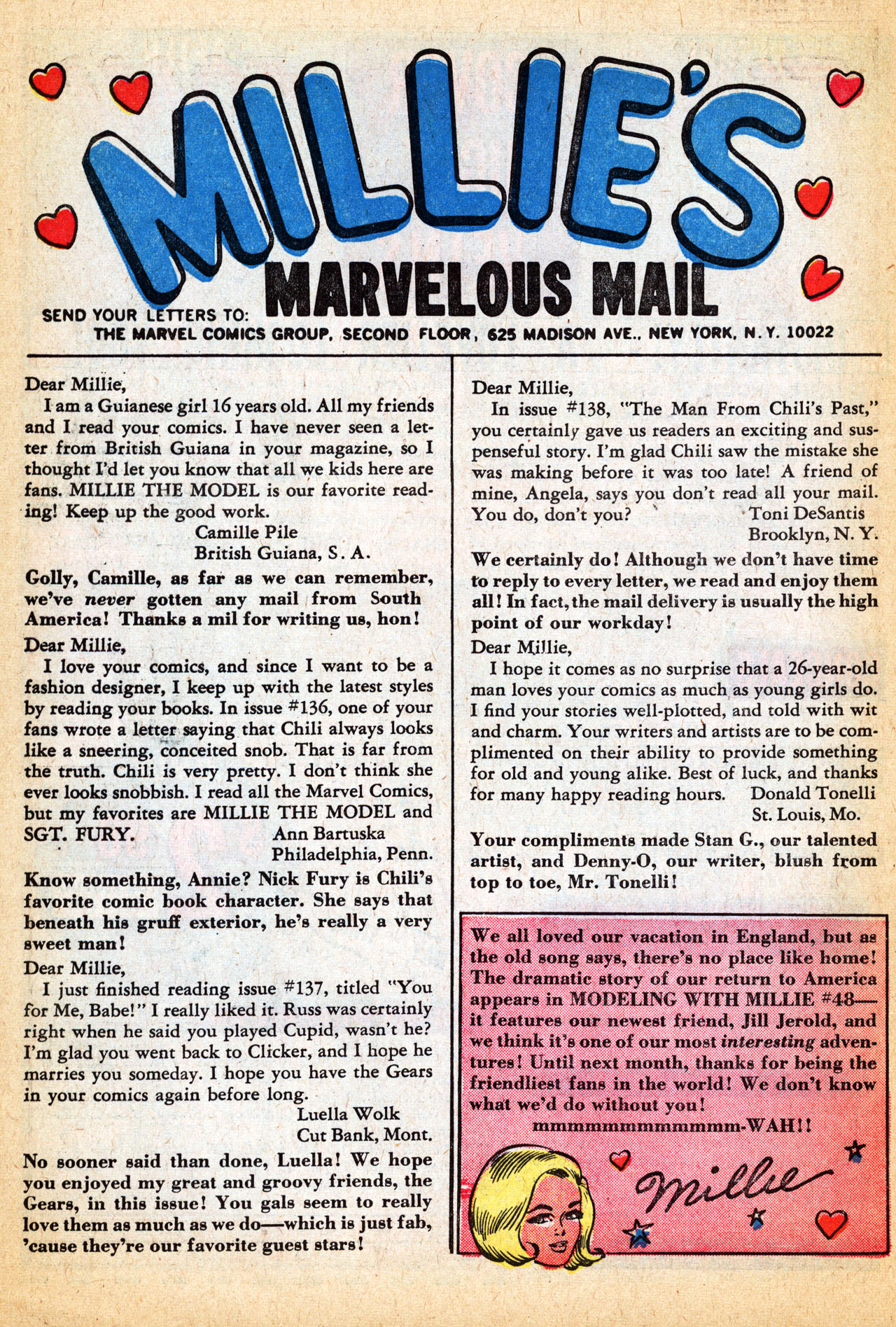 Read online Millie the Model comic -  Issue #141 - 30