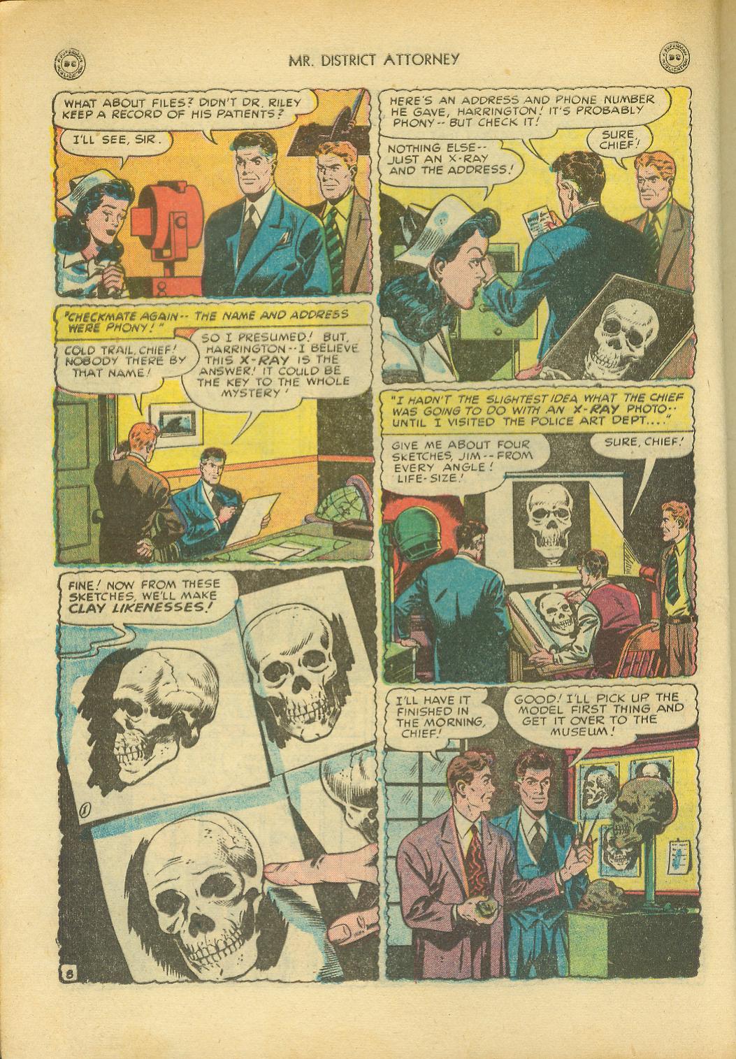 Read online Mr. District Attorney comic -  Issue #7 - 10