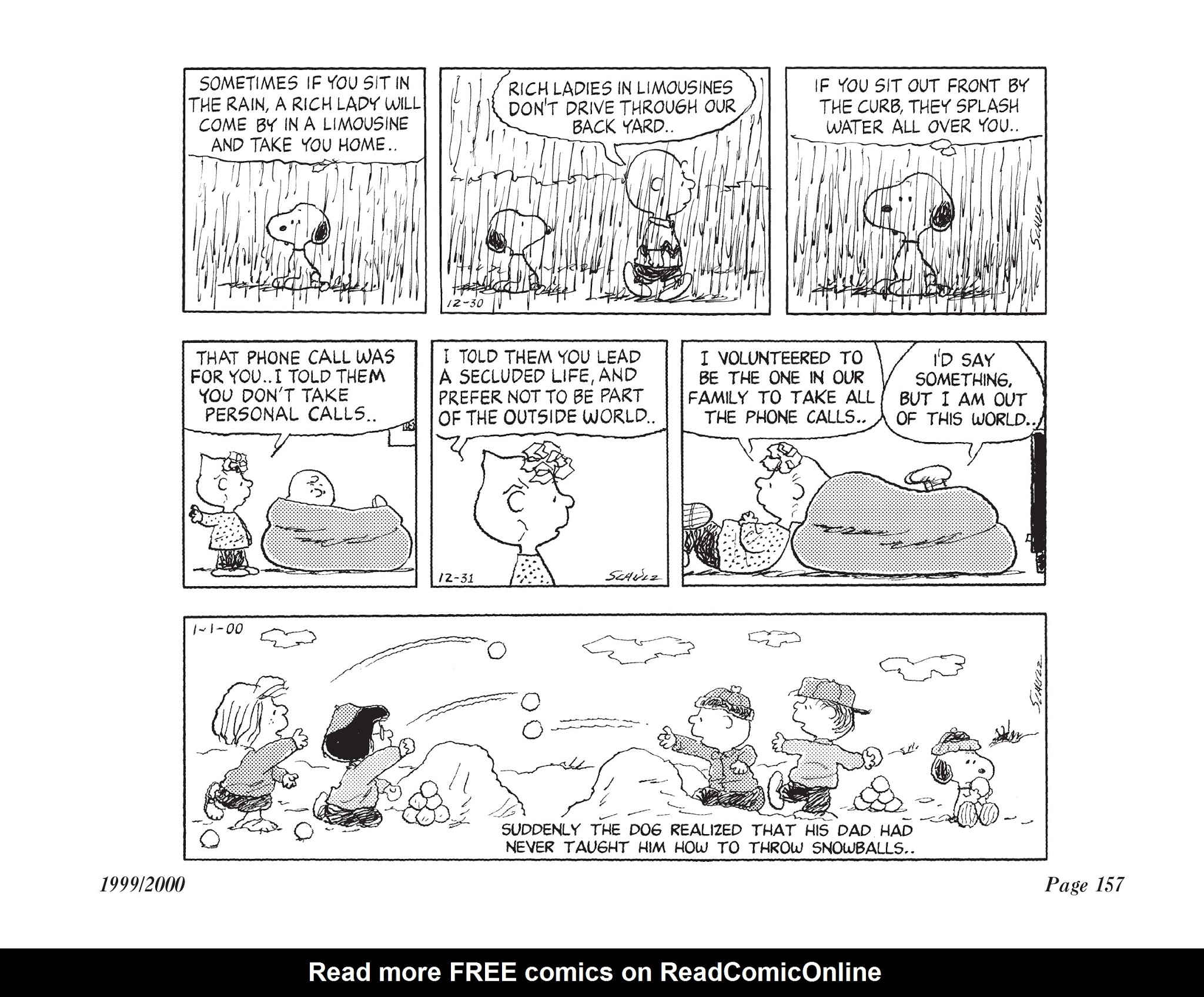 Read online The Complete Peanuts comic -  Issue # TPB 25 - 167