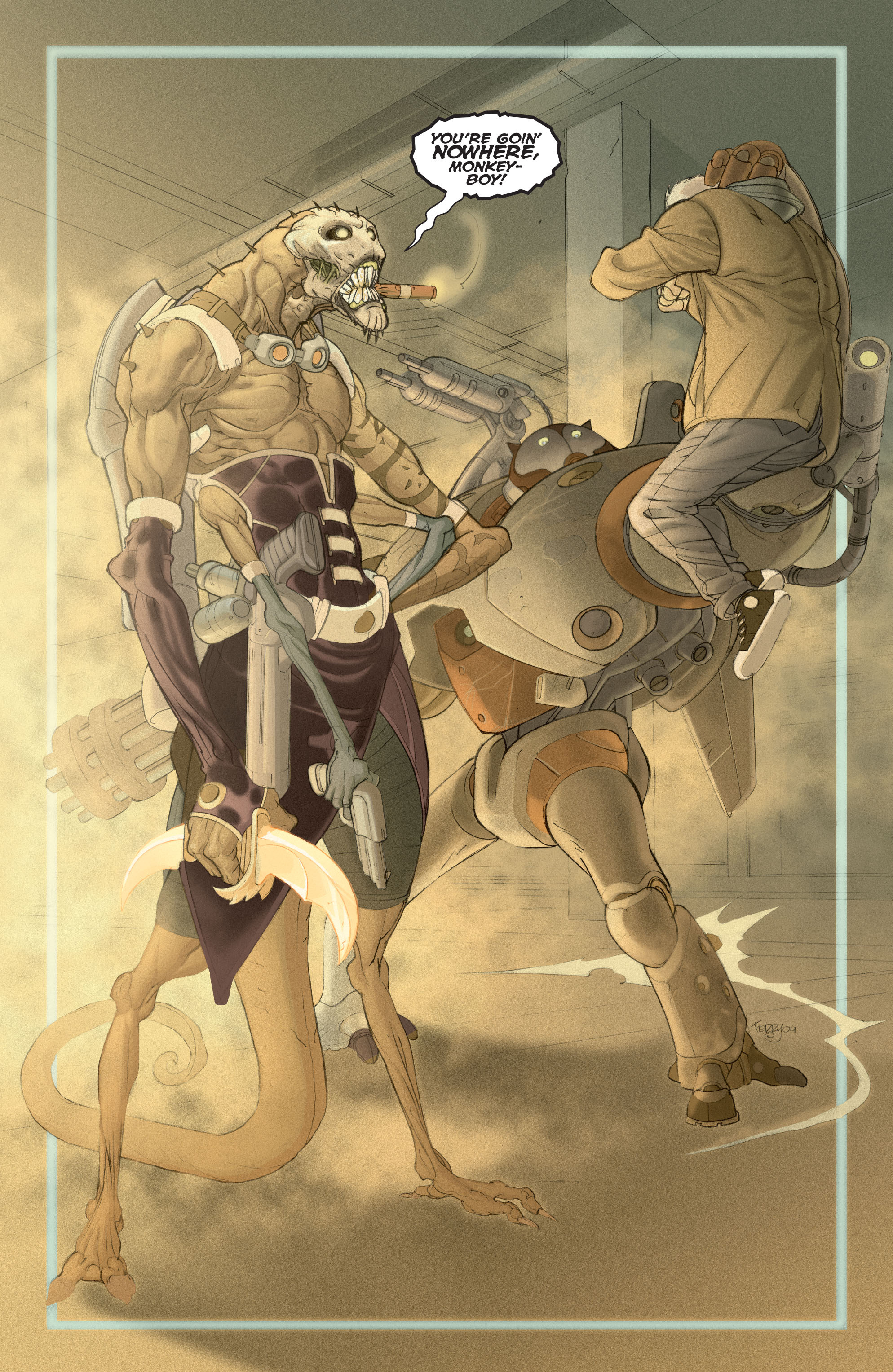 Read online Adam Strange (2004) comic -  Issue #1 - 17