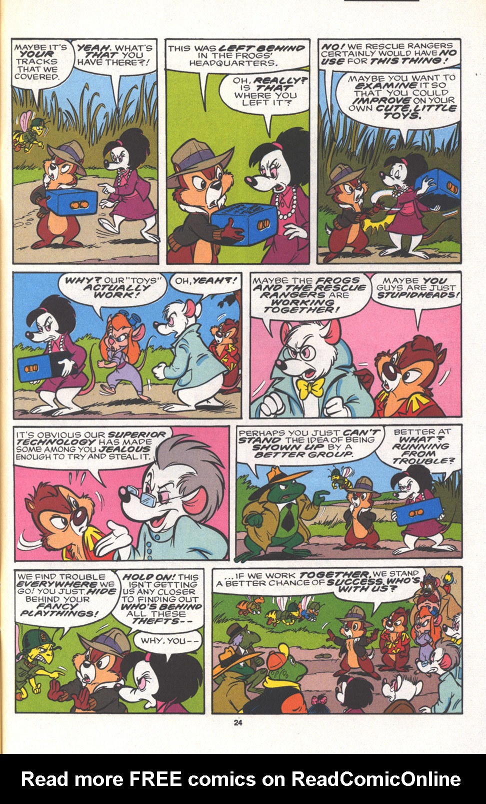 Read online Disney's Chip 'N Dale Rescue Rangers comic -  Issue #15 - 31