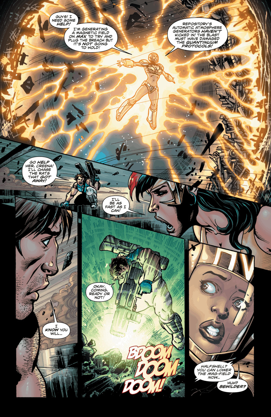 Read online The Hypernaturals comic -  Issue #8 - 22