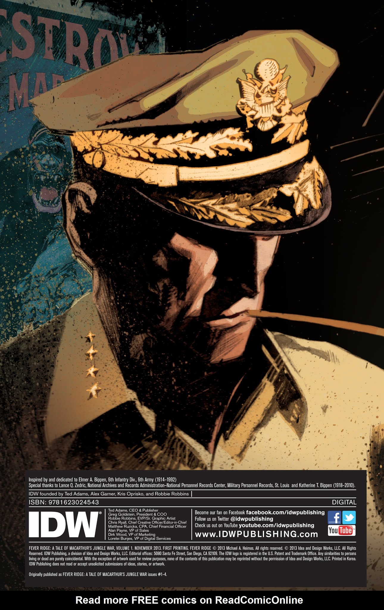 Read online Fever Ridge: A Tale of MacArthur's Jungle War comic -  Issue # _TPB - 3