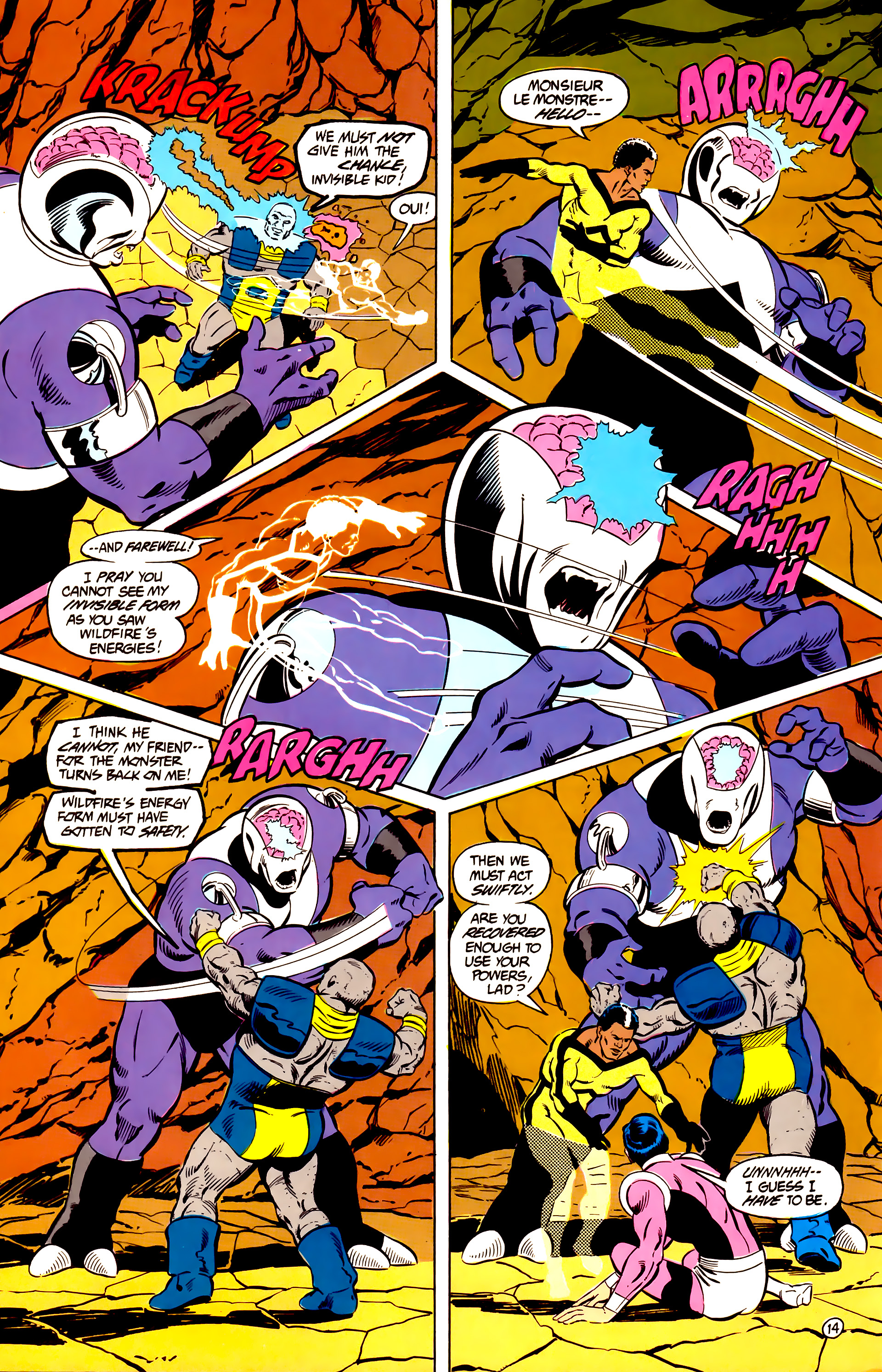 Read online Legion of Super-Heroes (1984) comic -  Issue # _Annual 2 - 16