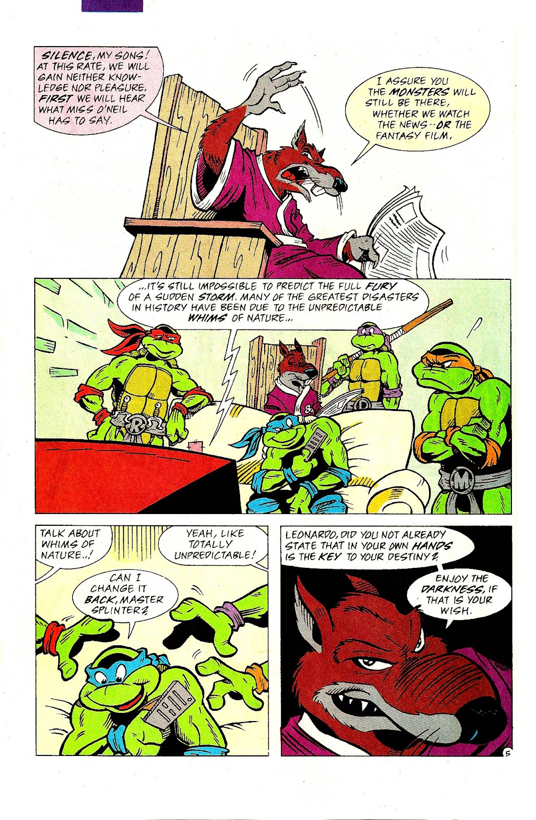 Teenage Mutant Ninja Turtles Adventures (1989) issue Special 3 - Page 7