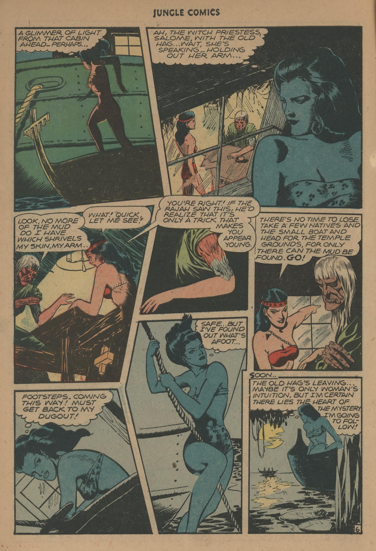 Read online Jungle Comics comic -  Issue #80 - 8