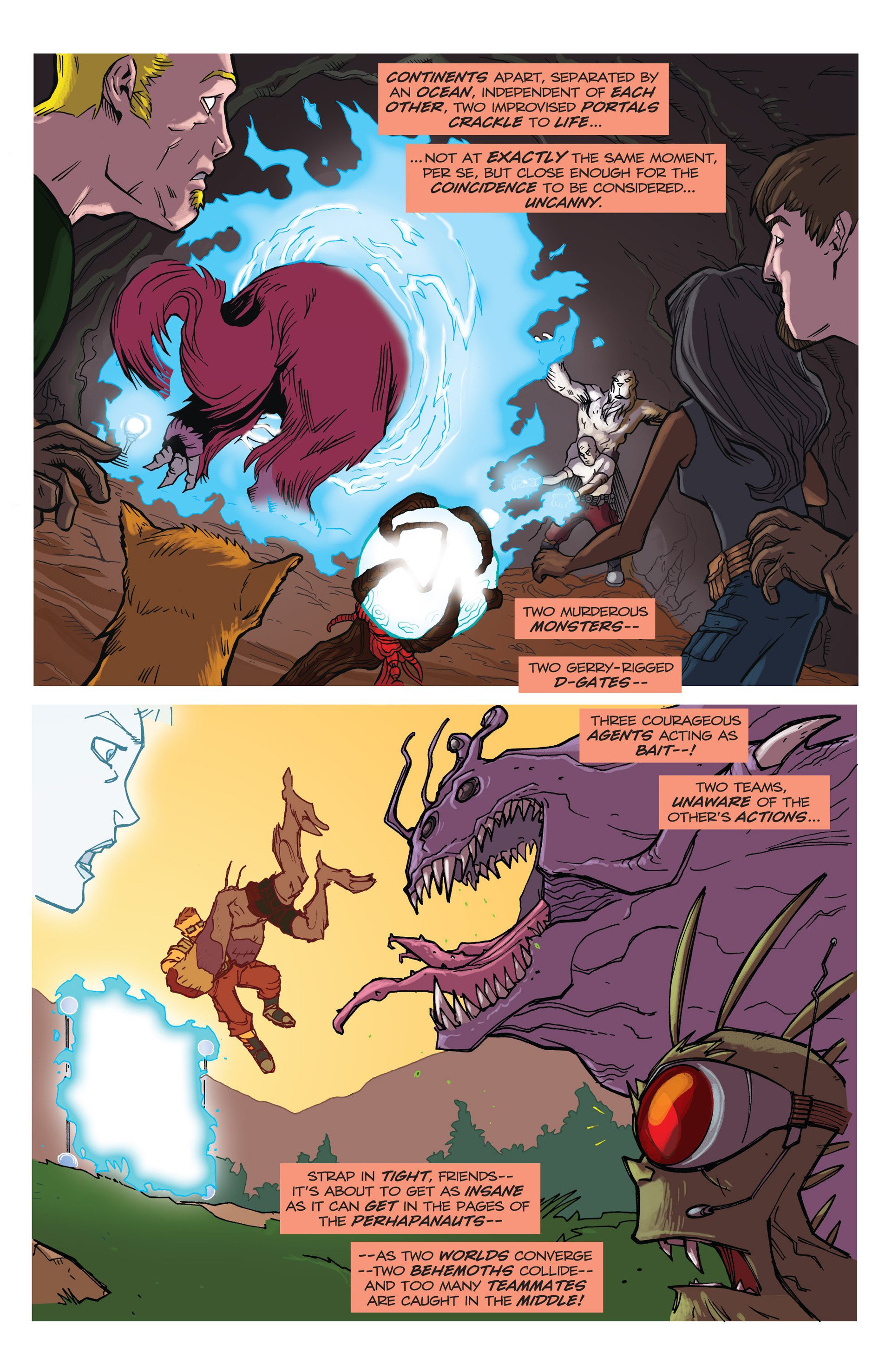 Read online The Perhapanauts: Danger Down Under! comic -  Issue #5 - 3