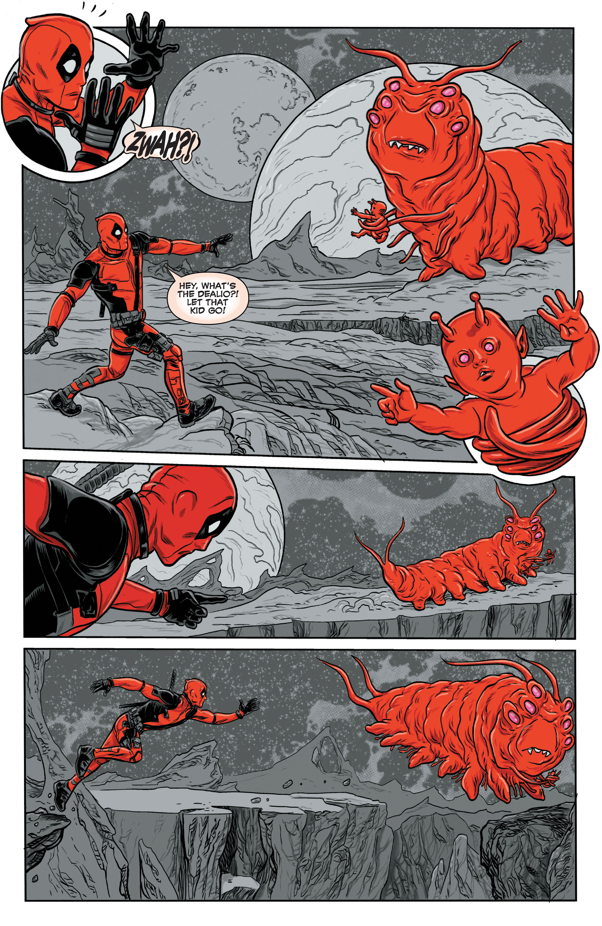 Read online Deadpool: Black, White & Blood comic -  Issue #4 - 23