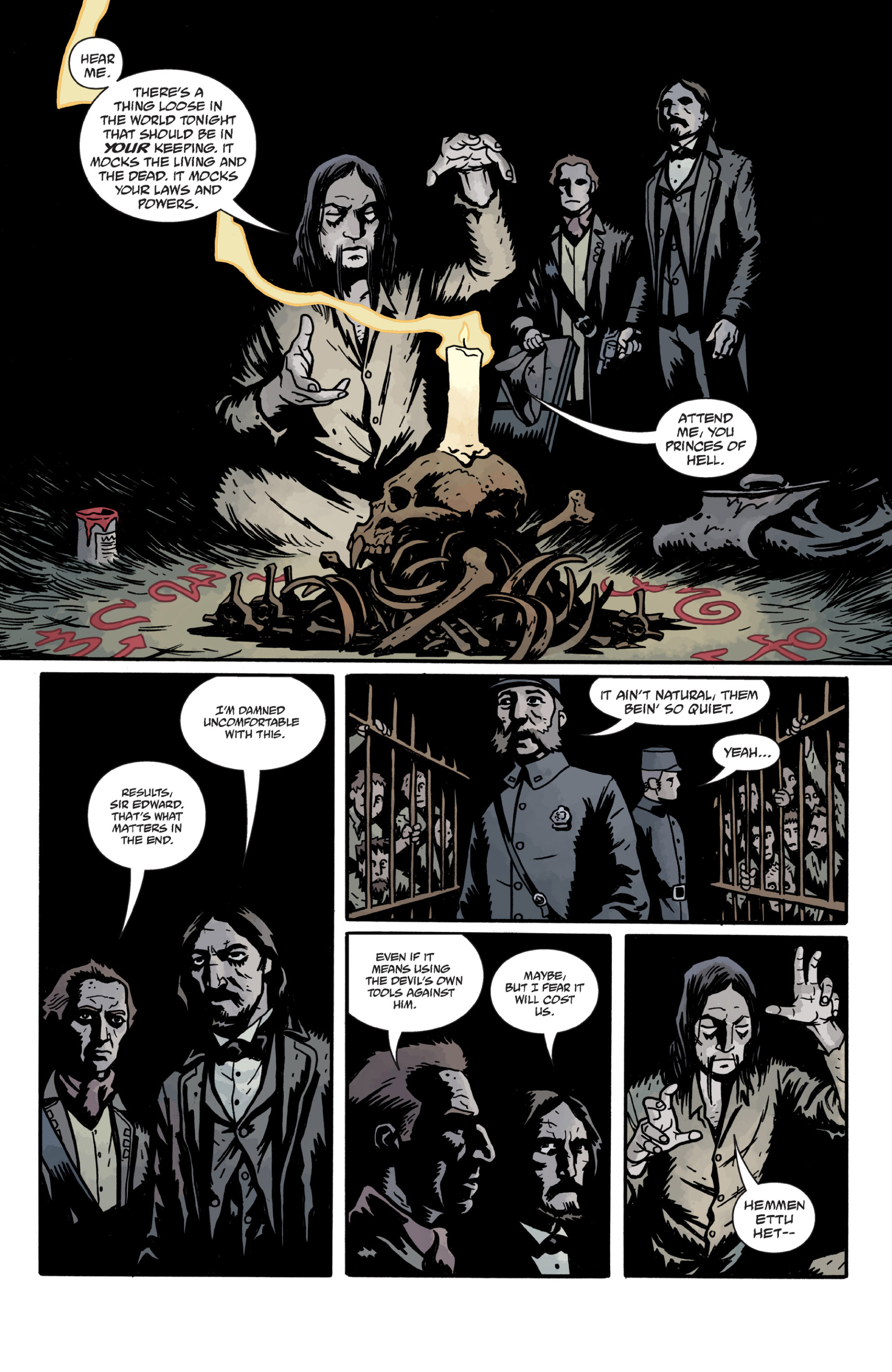 Read online Sir Edward Grey, Witchfinder: In the Service of Angels comic -  Issue # TPB - 105