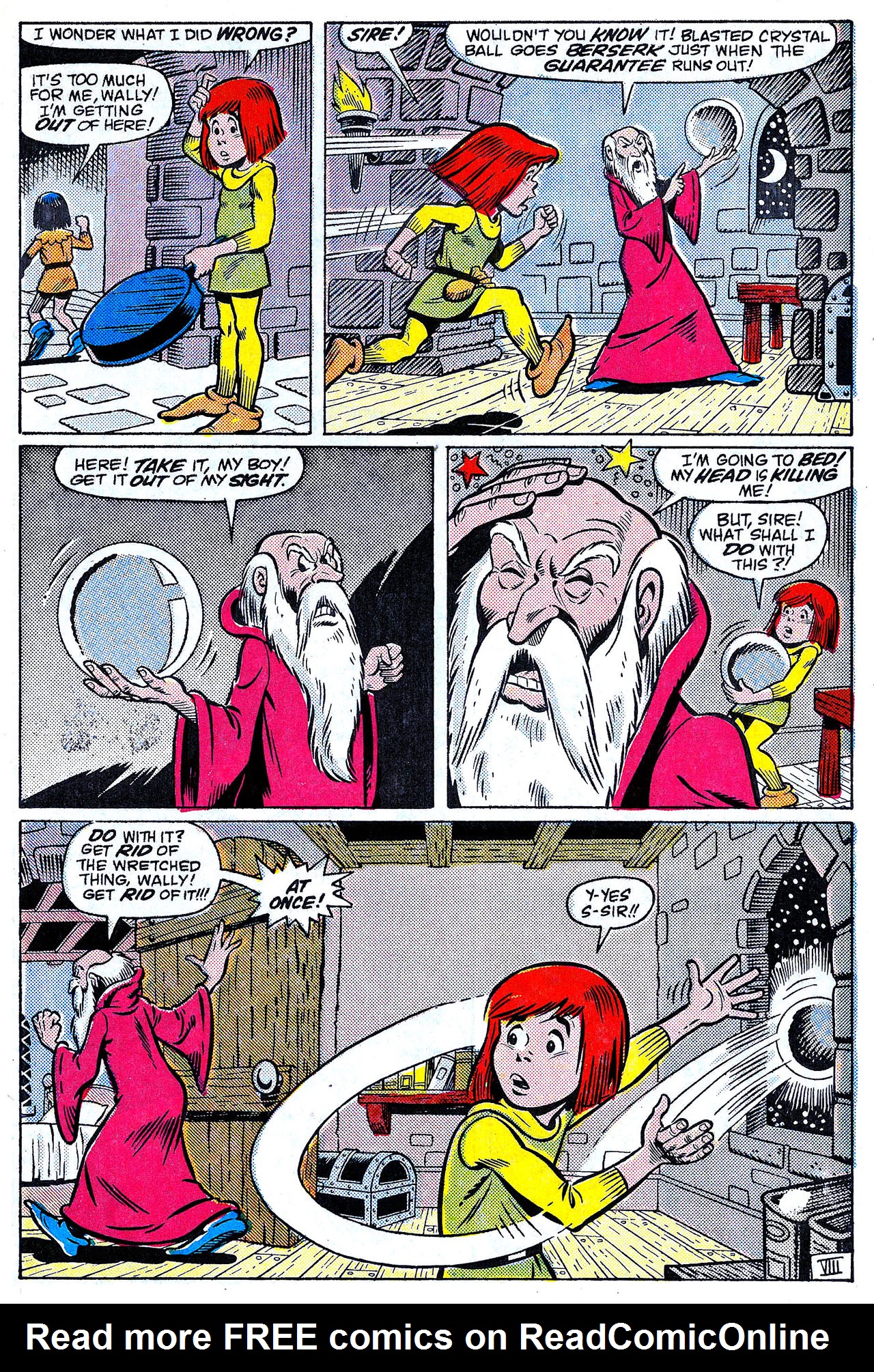 Read online Wally the Wizard comic -  Issue #7 - 31