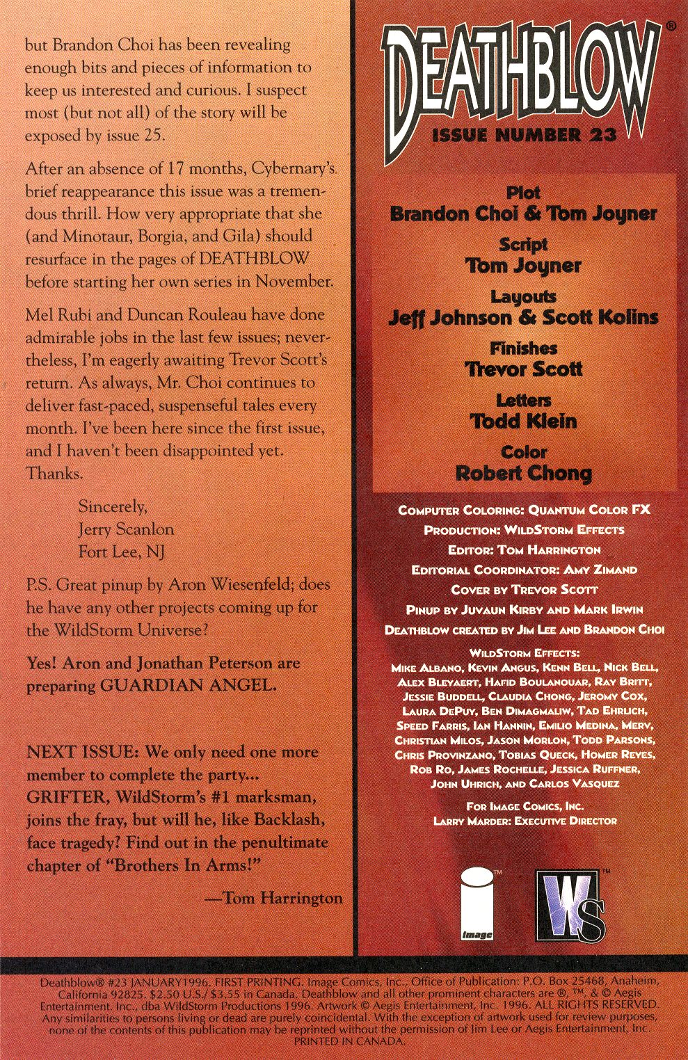 Read online Deathblow comic -  Issue #23 - 27