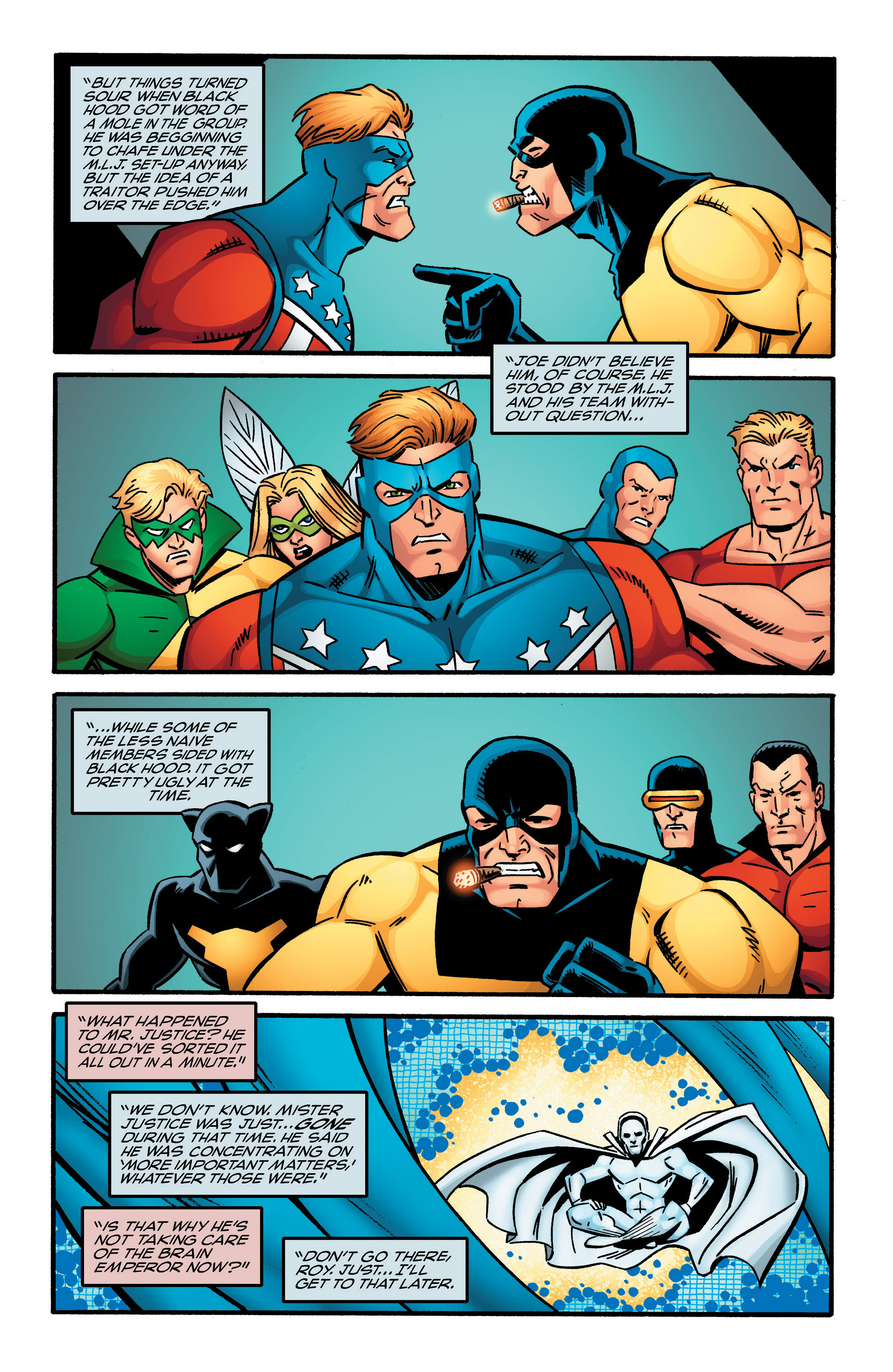 Read online The Mighty Crusaders: The Lost Crusade comic -  Issue # Full - 6