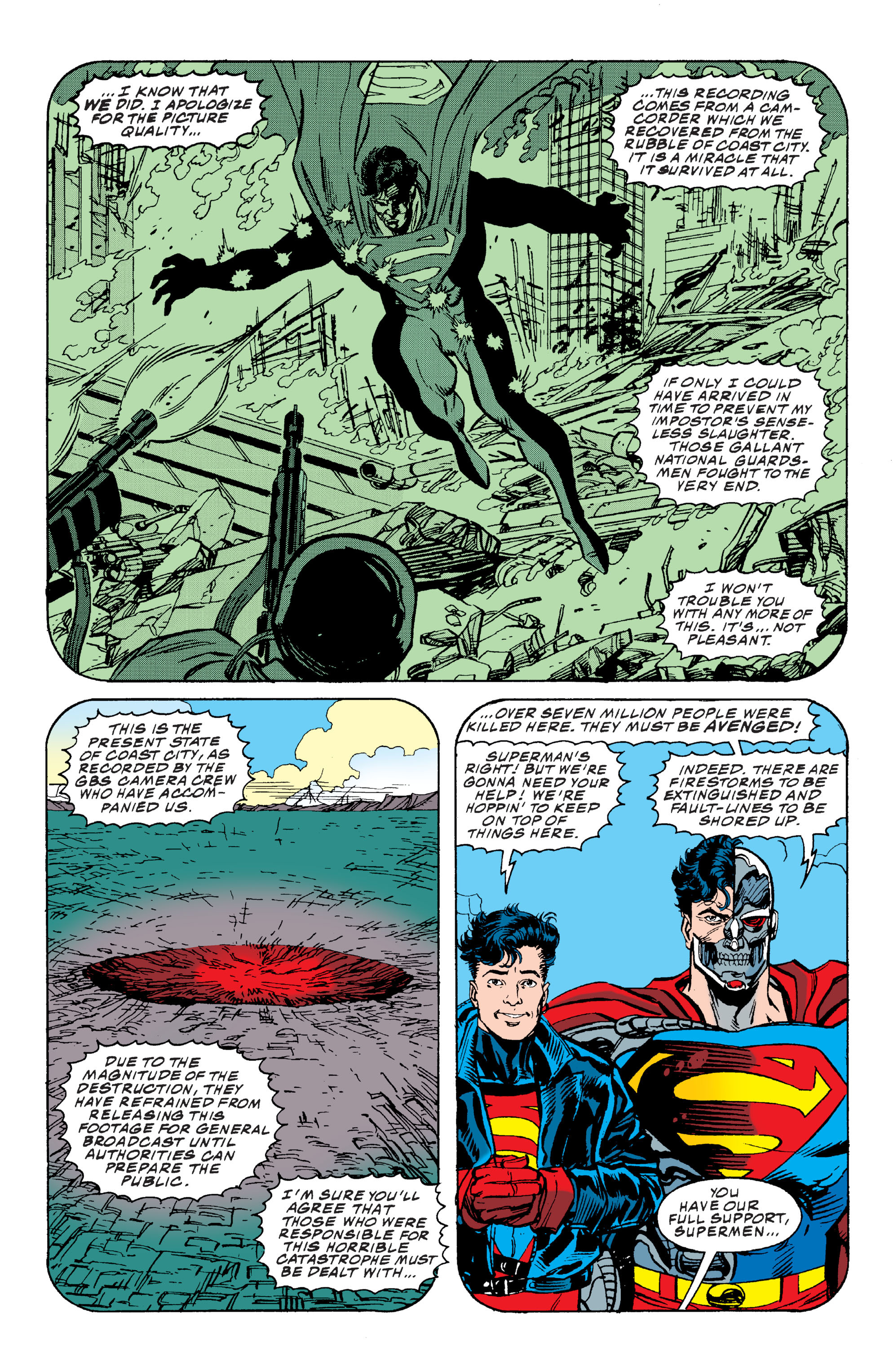 Read online Superman: The Death and Return of Superman Omnibus comic -  Issue # TPB (Part 11) - 16