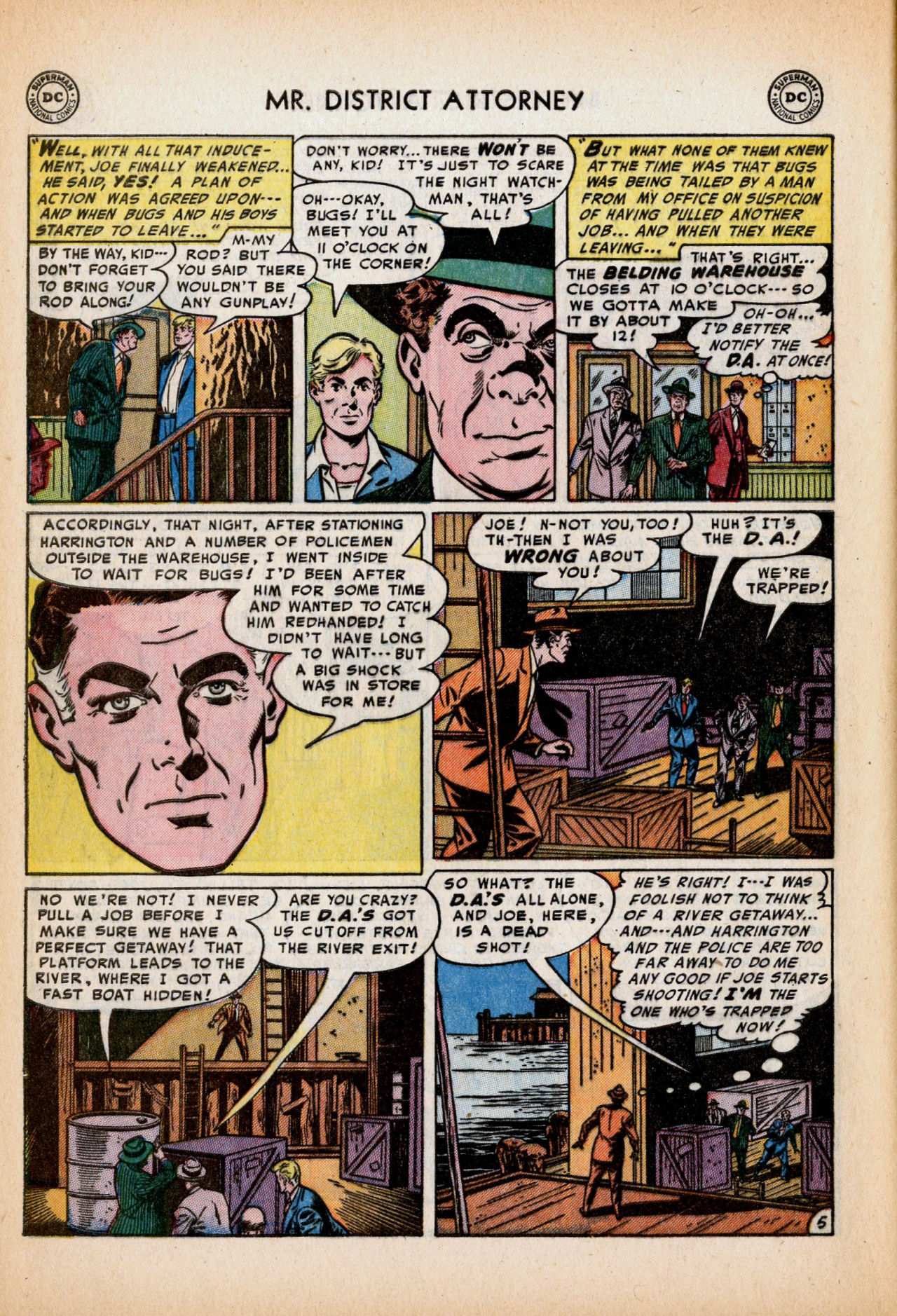 Read online Mr. District Attorney comic -  Issue #36 - 32