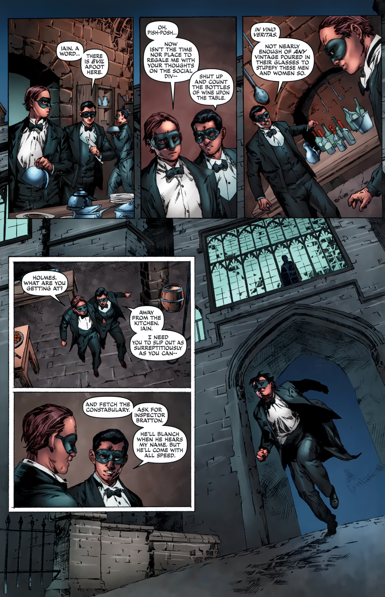 Read online Sherlock Holmes: Year One comic -  Issue #1 - 12