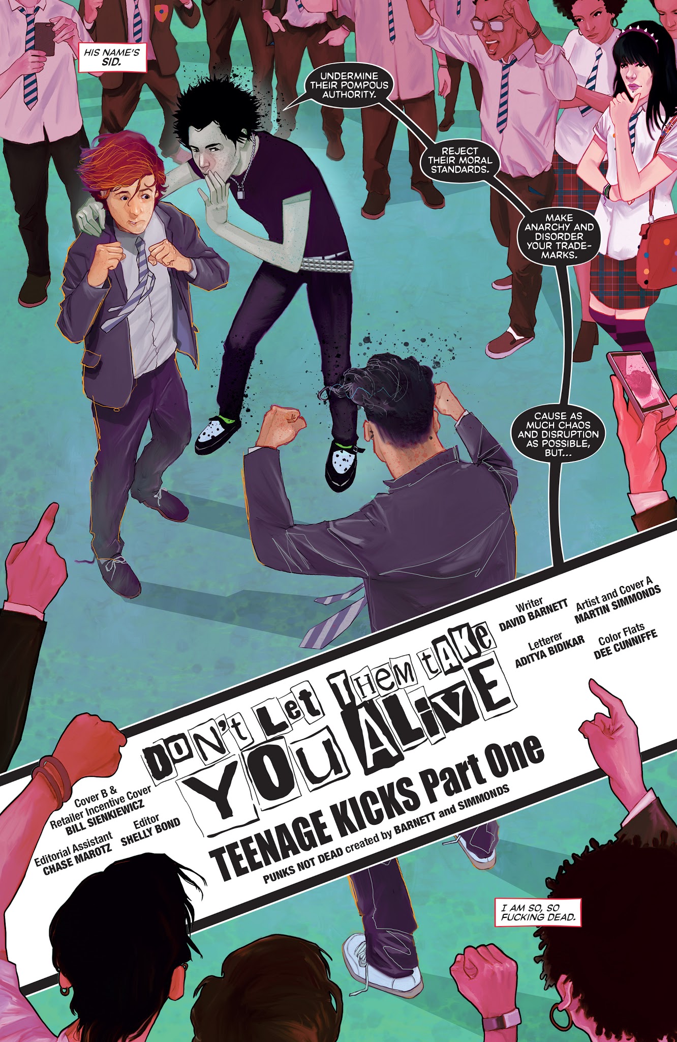 Read online Punks Not Dead comic -  Issue #1 - 4
