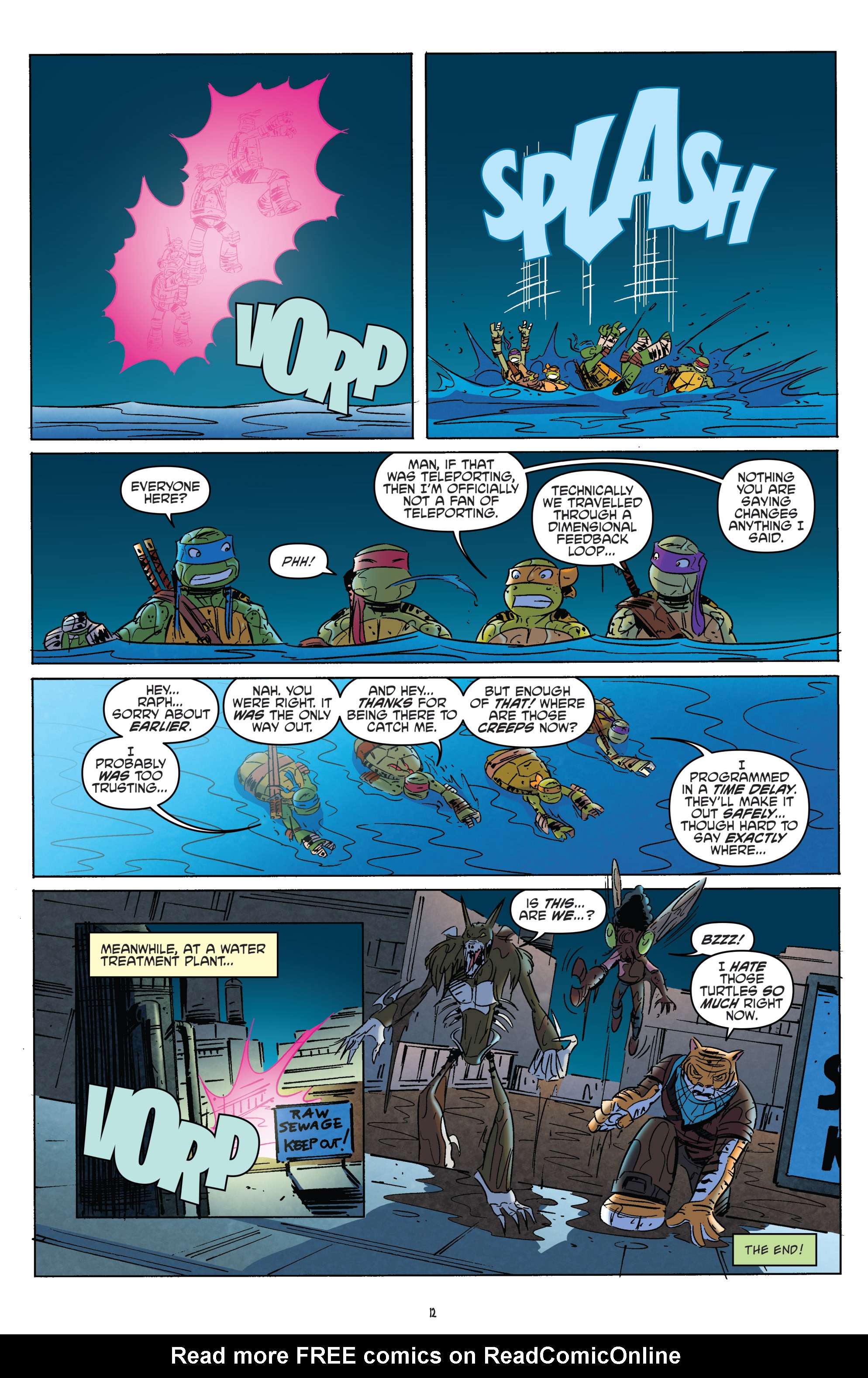 Read online Teenage Mutant Ninja Turtles New Animated Adventures comic -  Issue #18 - 14