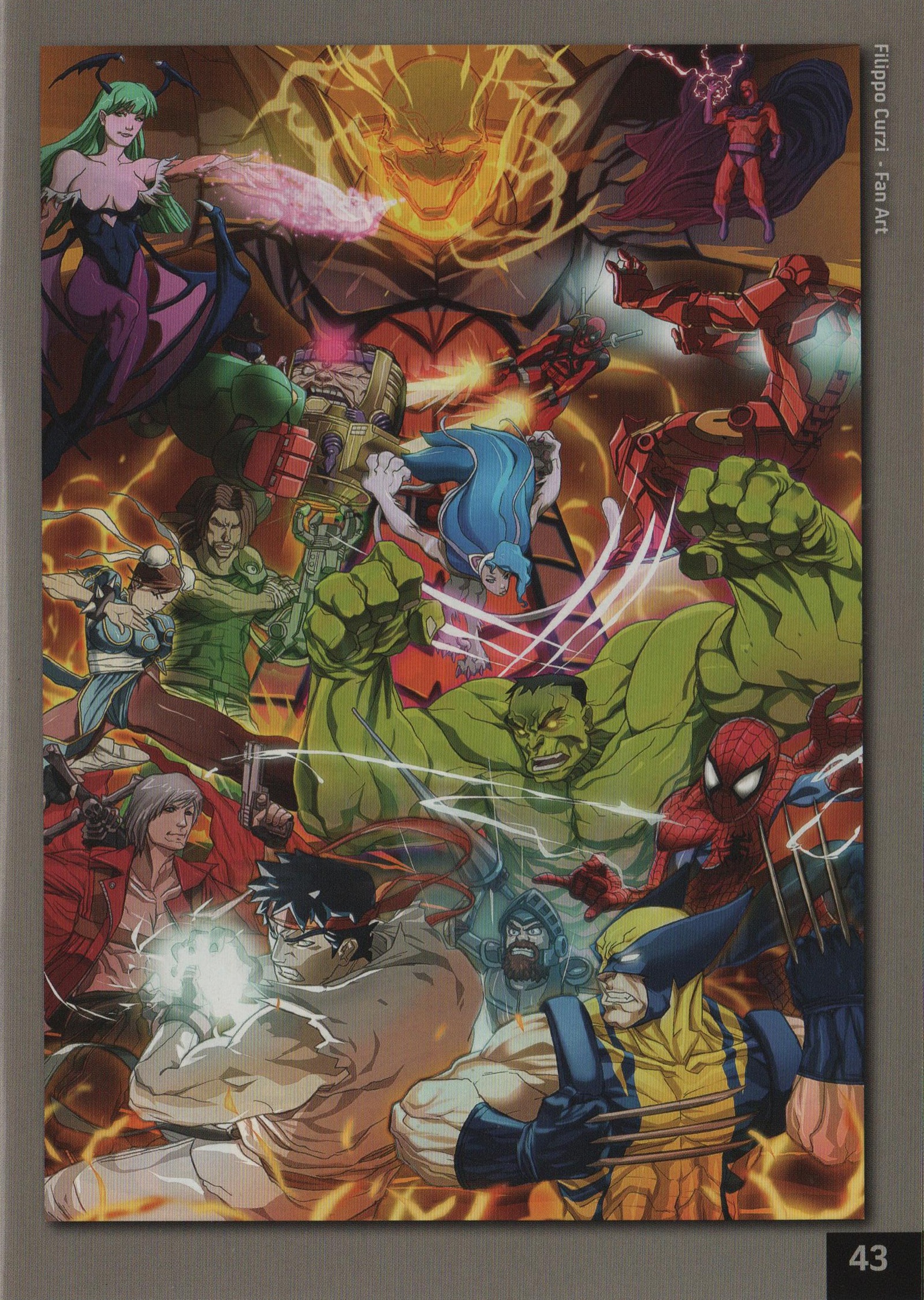 Read online Marvel vs Capcom 3: Fate of Two Worlds comic -  Issue # Full - 43