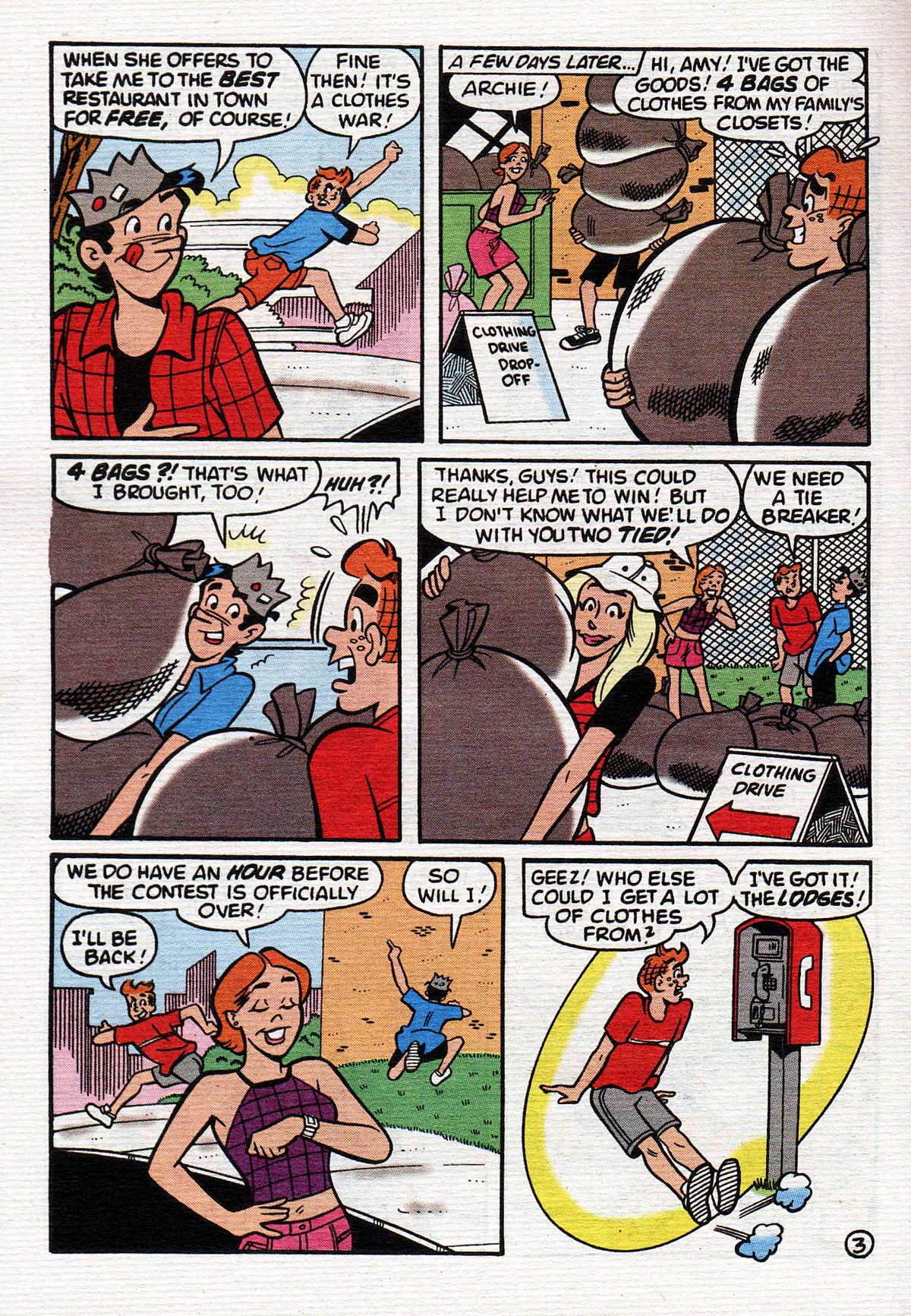 Read online Jughead's Double Digest Magazine comic -  Issue #106 - 136