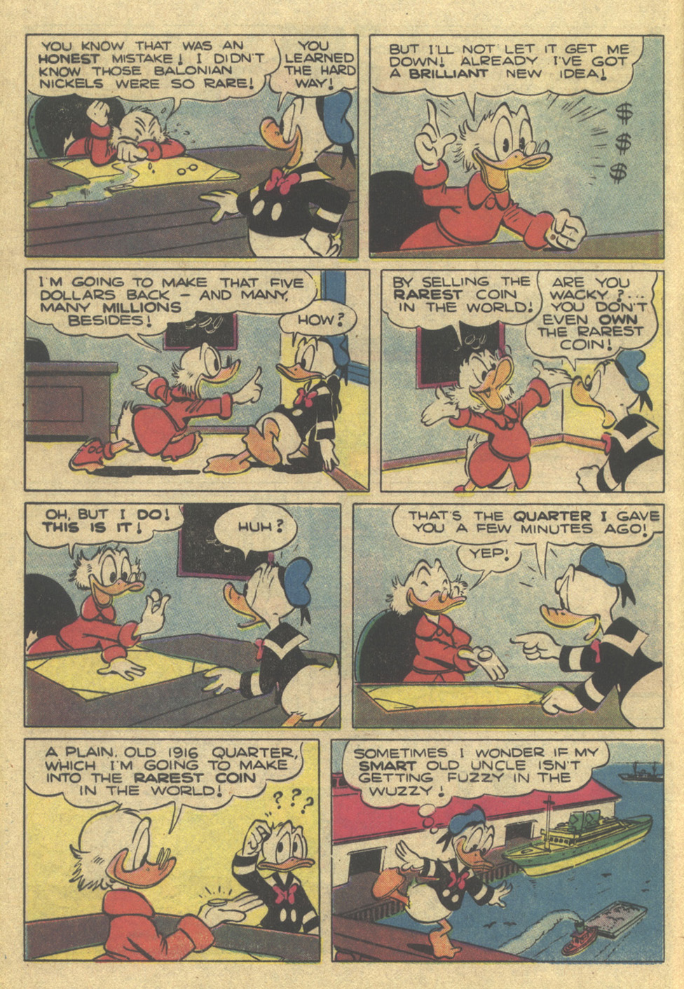 Read online Uncle Scrooge (1953) comic -  Issue #189 - 8