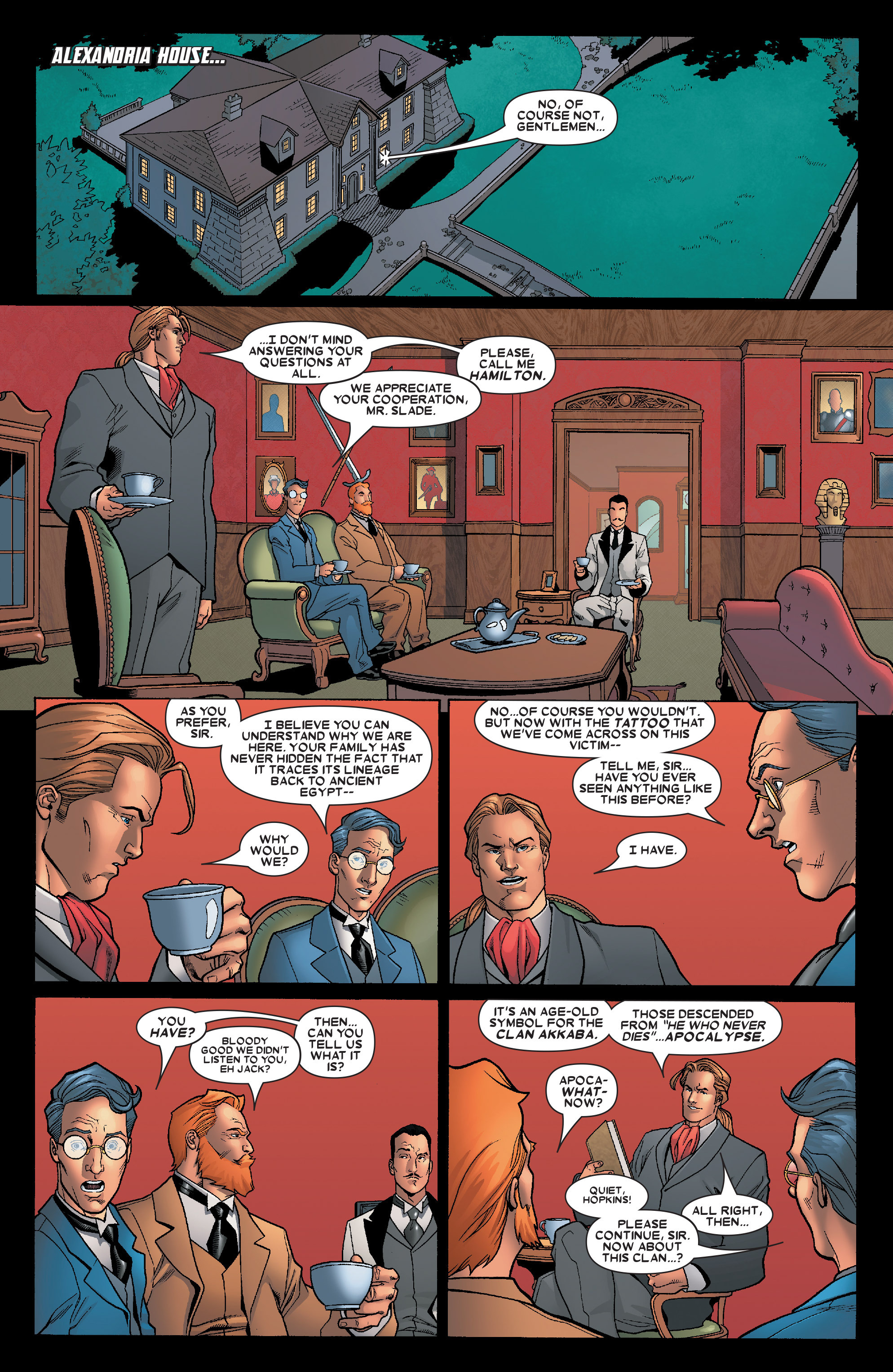 Read online X-Men: Apocalypse/Dracula comic -  Issue #1 - 14