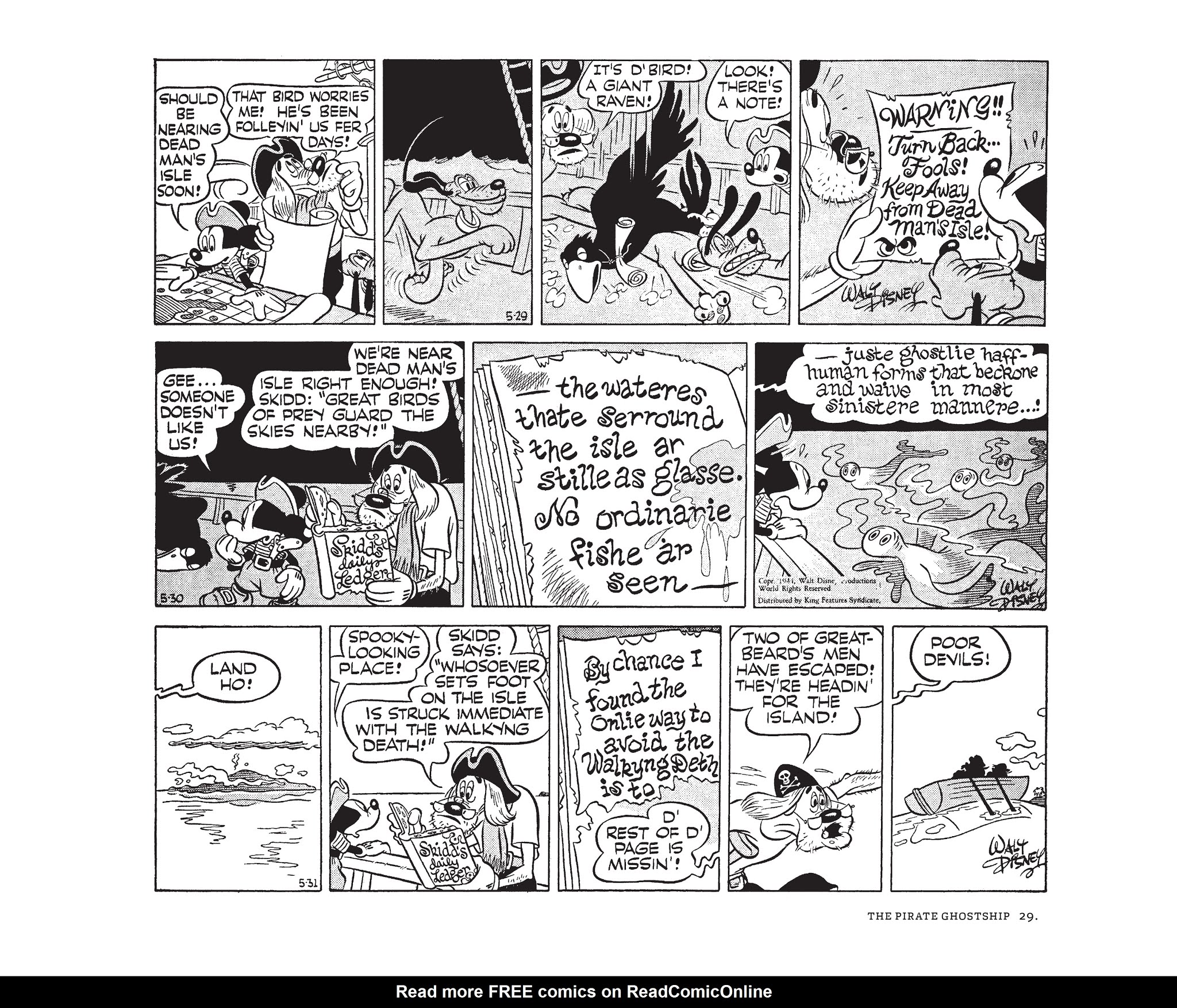 Read online Walt Disney's Mickey Mouse by Floyd Gottfredson comic -  Issue # TPB 8 (Part 1) - 29