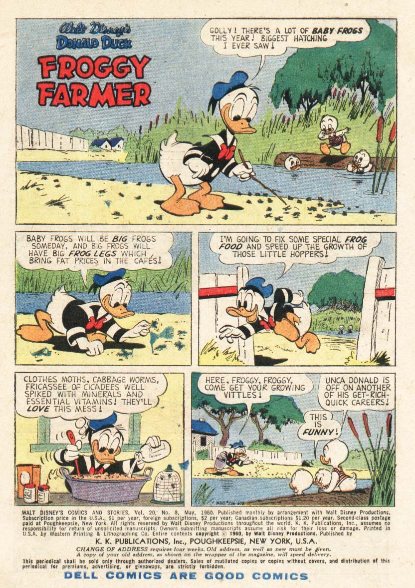 Read online Walt Disney's Comics and Stories comic -  Issue #236 - 2