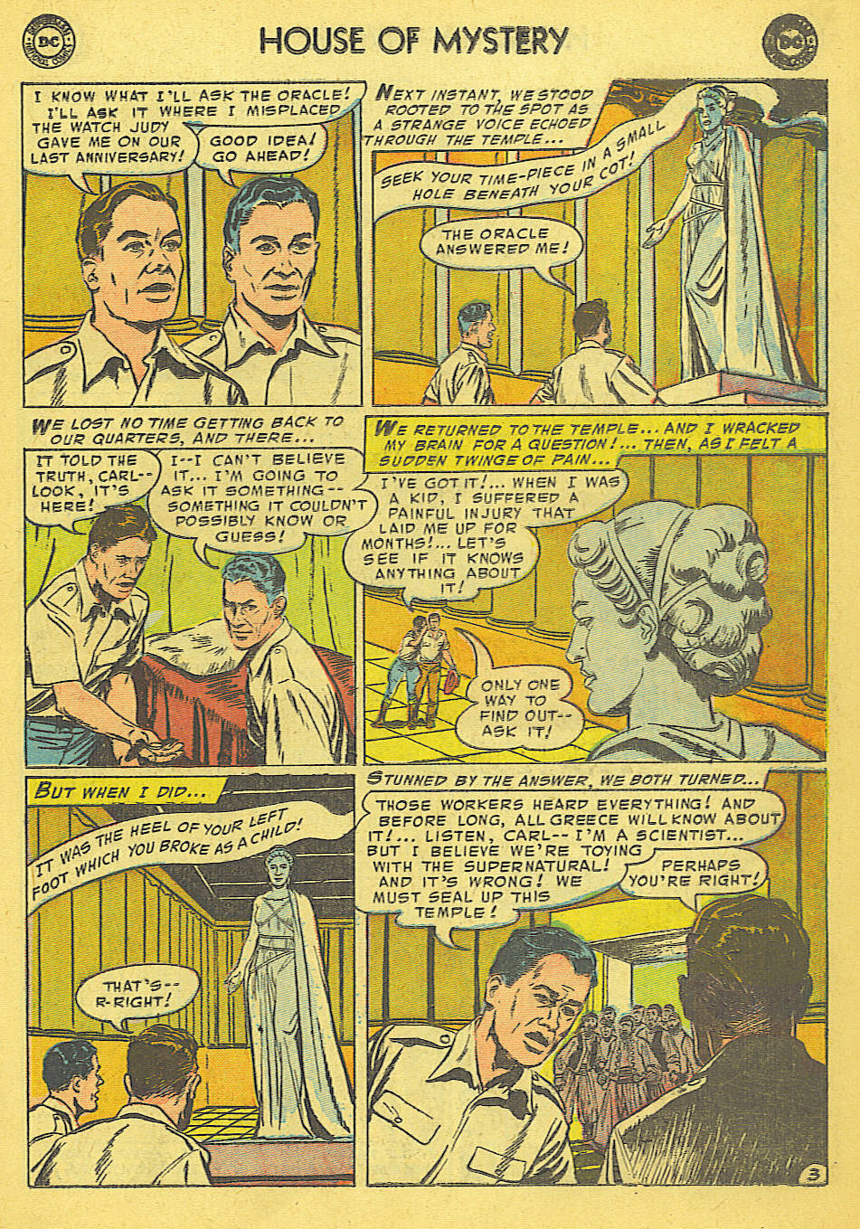 Read online House of Mystery (1951) comic -  Issue #42 - 21