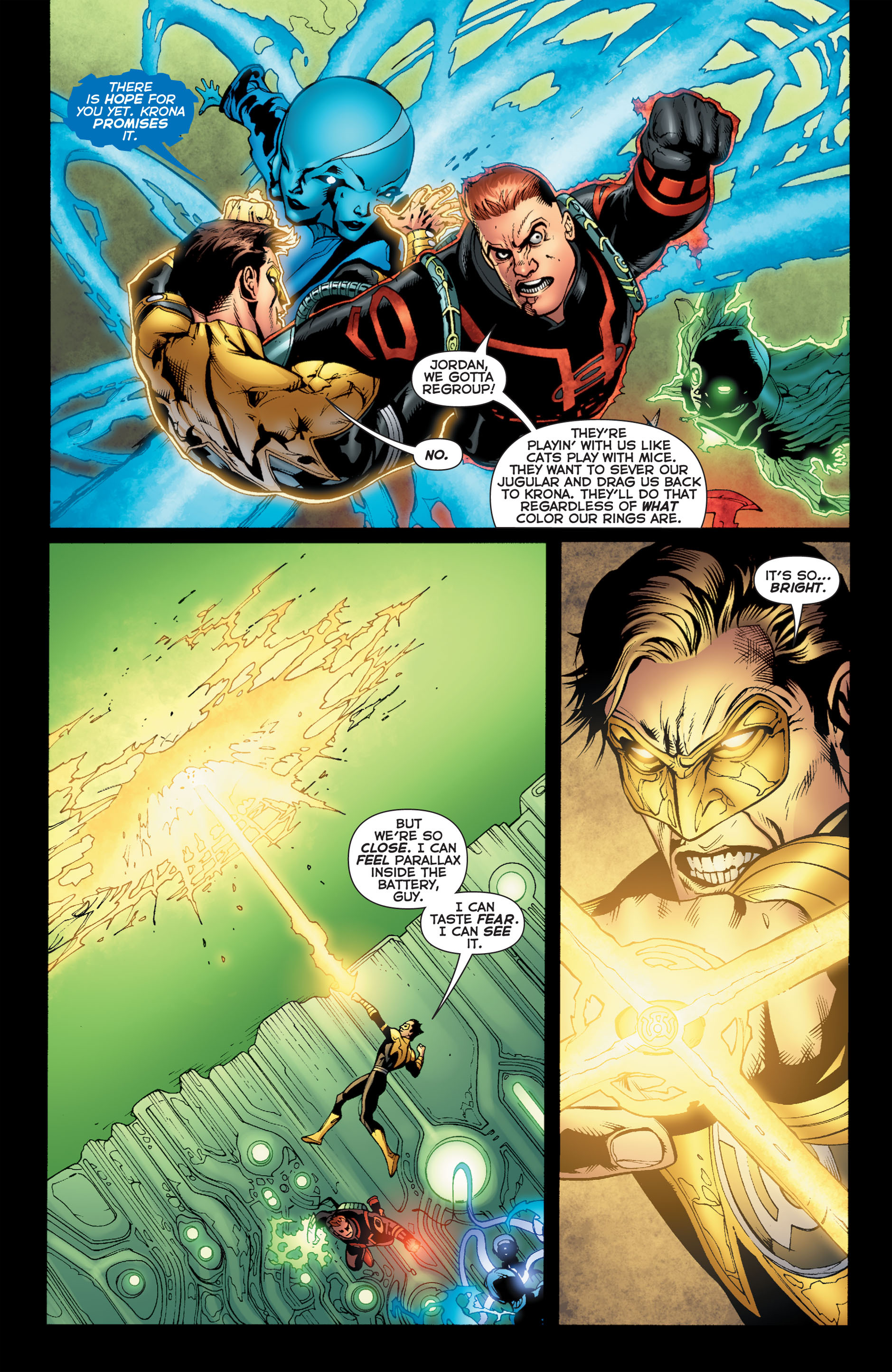 Read online Green Lantern: War of the Green Lanterns (2011) comic -  Issue # TPB - 155