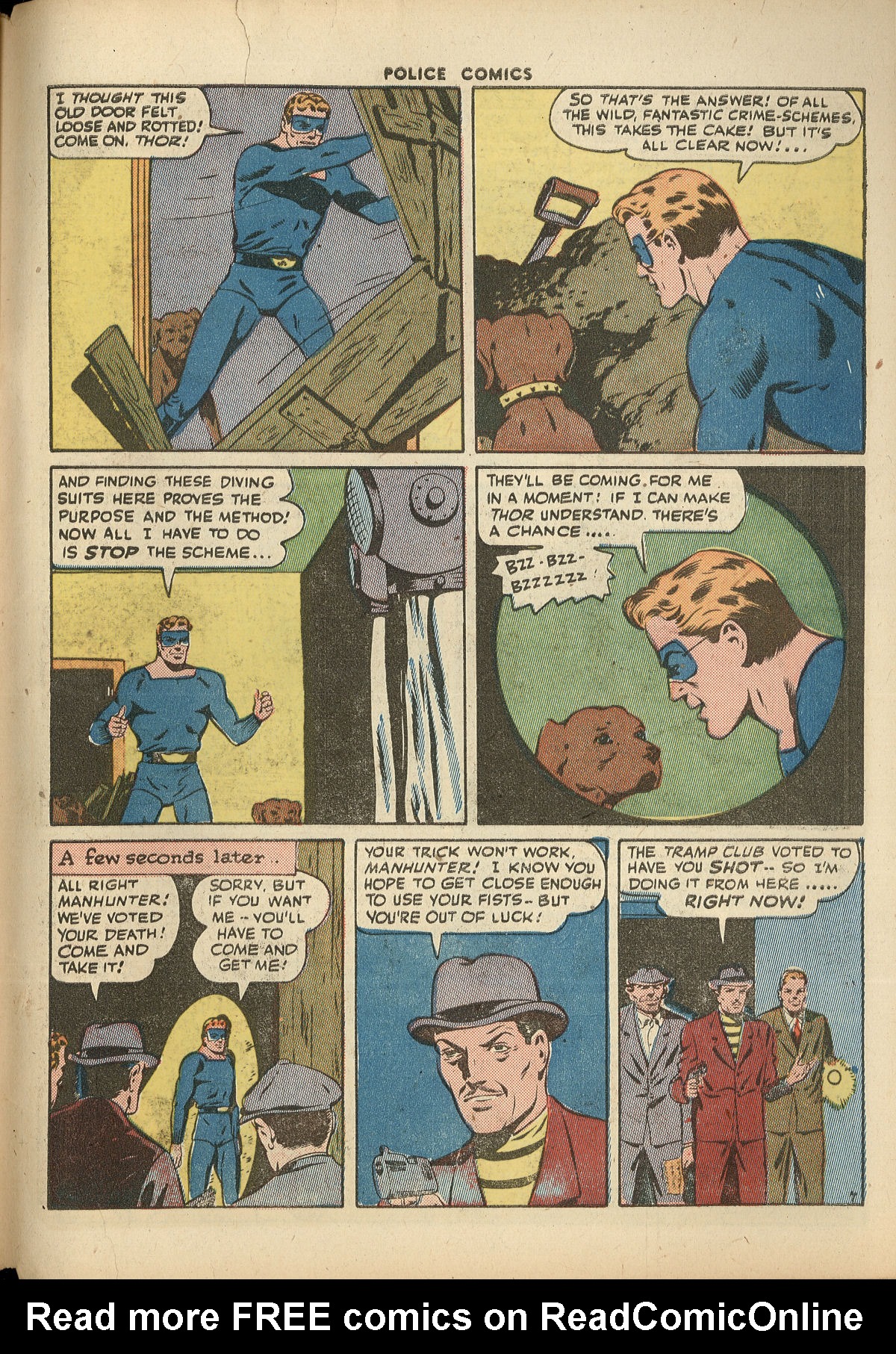 Read online Police Comics comic -  Issue #43 - 55