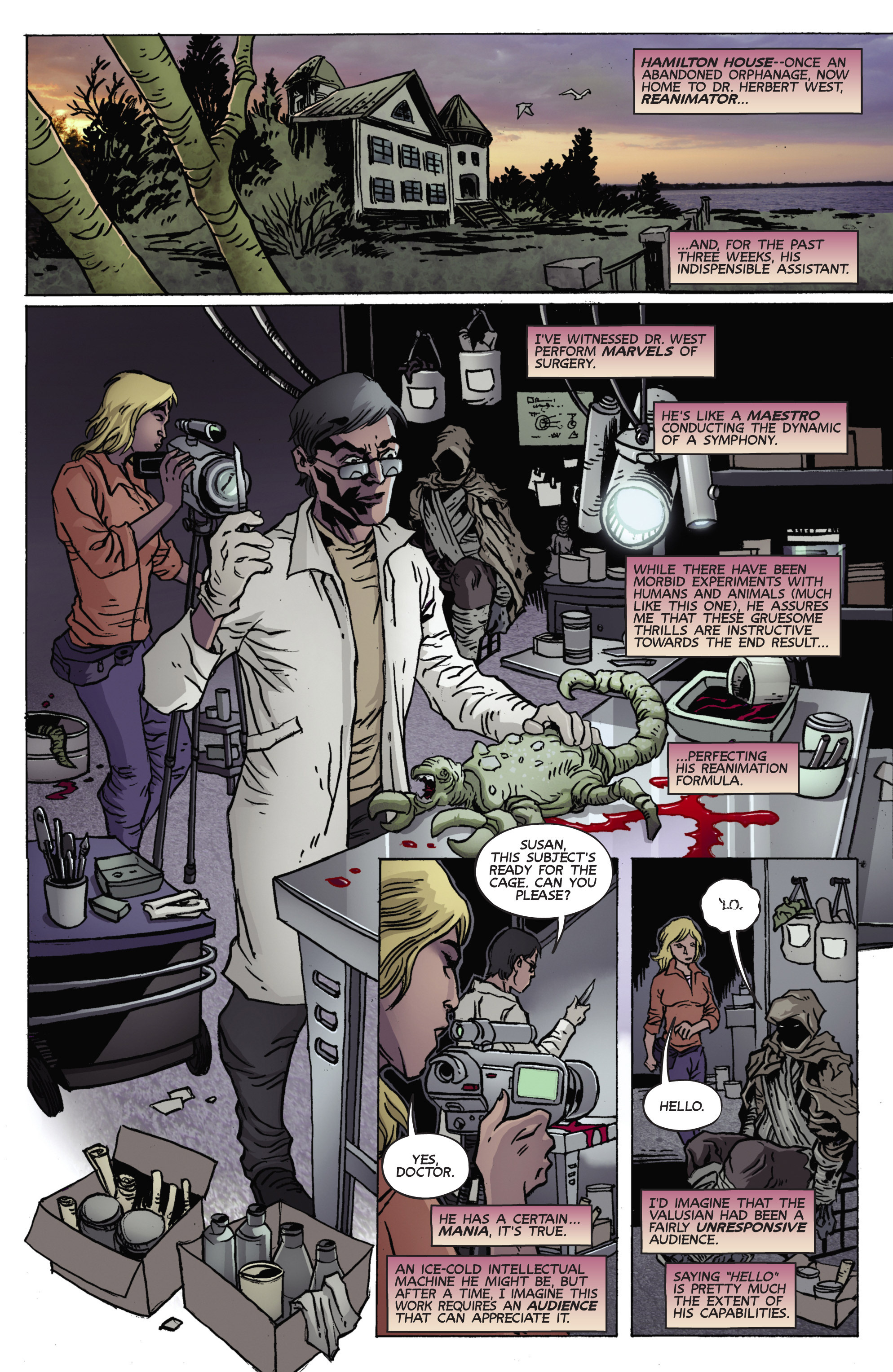 Read online Reanimator comic -  Issue #1 - 14