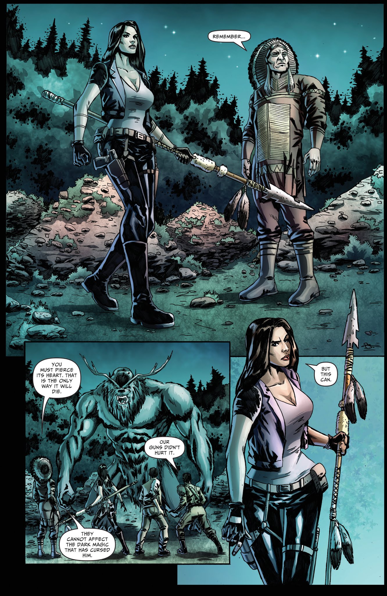 Read online The Monster Hunters' Survival Guide Case Files: Wendigo comic -  Issue # Full - 39
