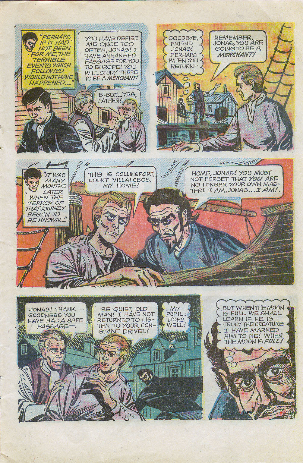 Read online Dark Shadows (1969) comic -  Issue #5 - 7