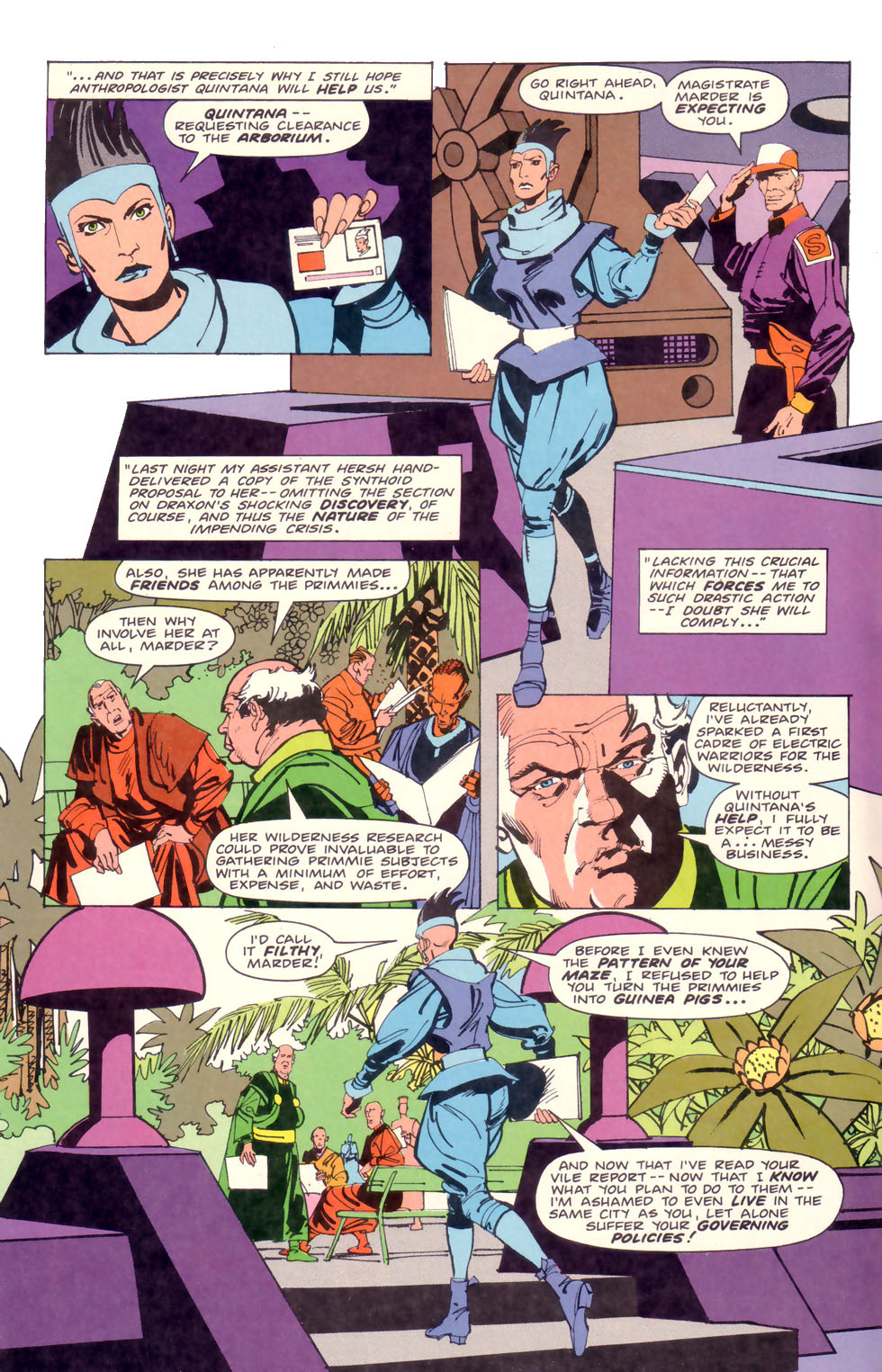 Read online Electric Warrior comic -  Issue #4 - 4