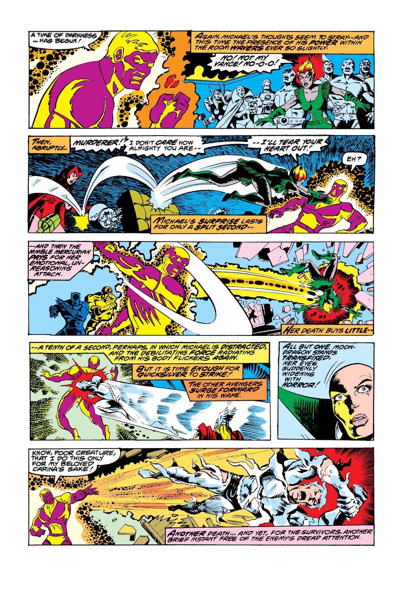Read online The Avengers (1963) comic -  Issue # _TPB The Korvac Saga - 206