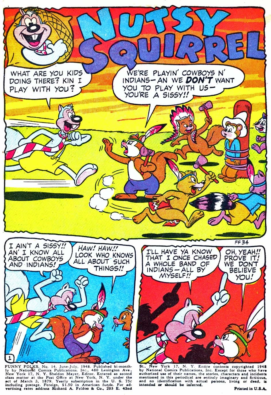 Read online Funny Folks comic -  Issue #14 - 3