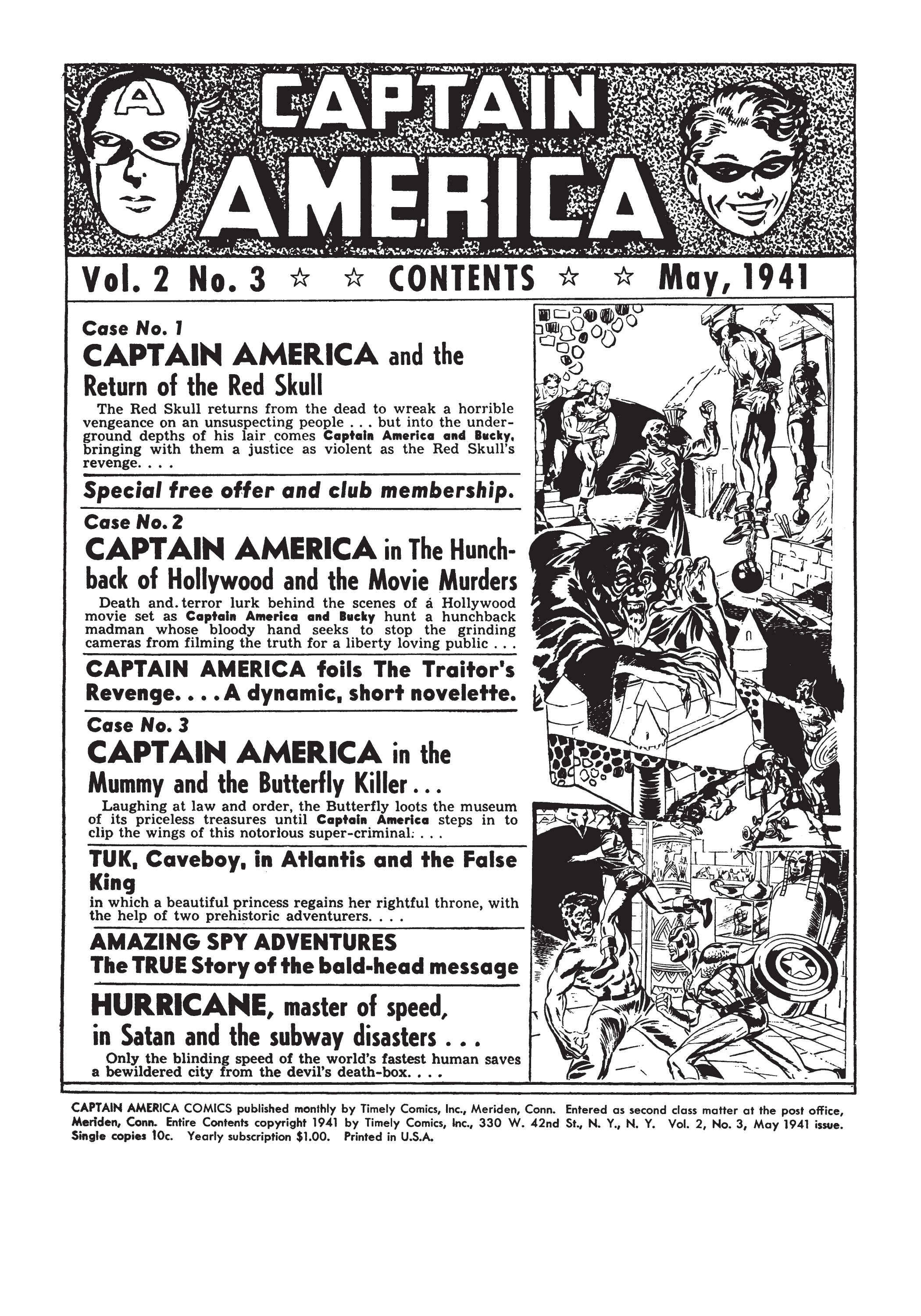 Read online Marvel Masterworks: Golden Age Captain America comic -  Issue # TPB 1 (Part 2) - 43