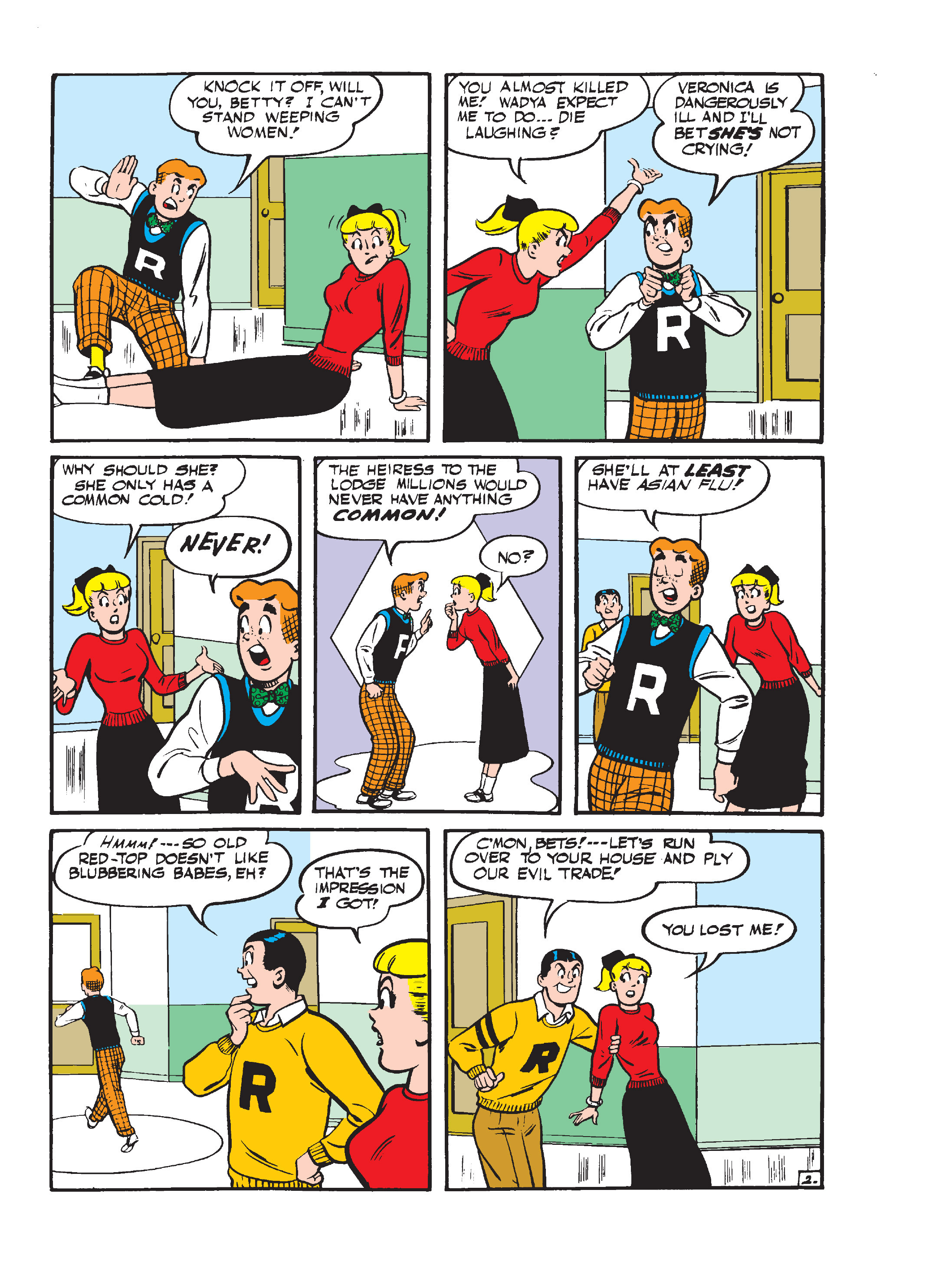 Read online Archie's Funhouse Double Digest comic -  Issue #19 - 135