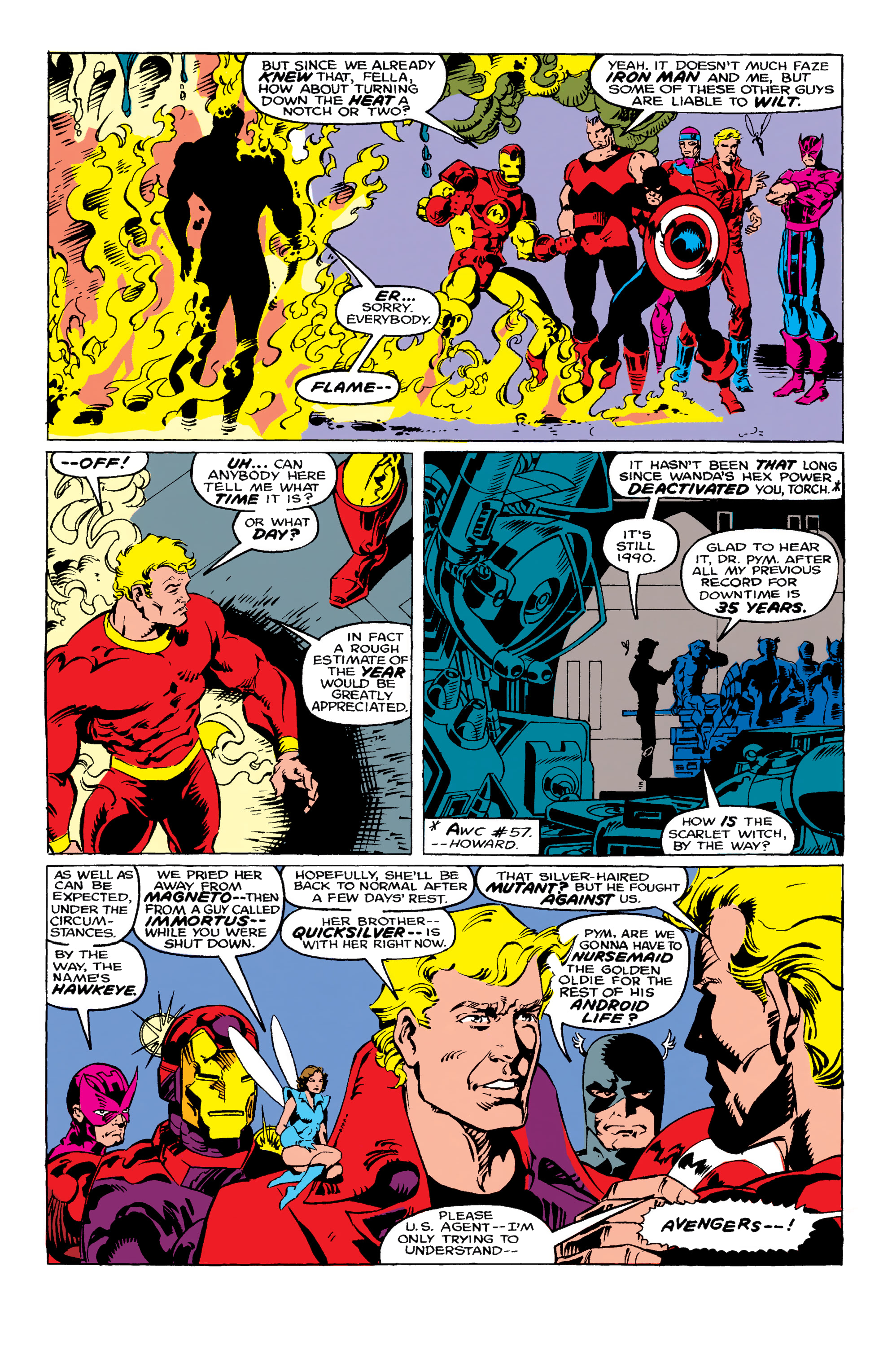 Read online Avengers West Coast Epic Collection: How The West Was Won comic -  Issue #Avengers West Coast Epic Collection Darker Than Scarlet (Part 4) - 8