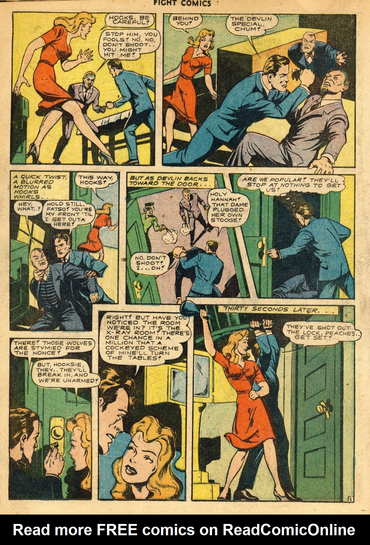 Read online Fight Comics comic -  Issue #30 - 28