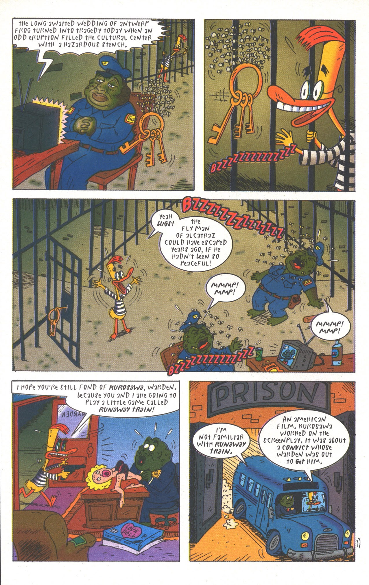 Read online Duckman : The Mob Frog Saga comic -  Issue #3 - 21