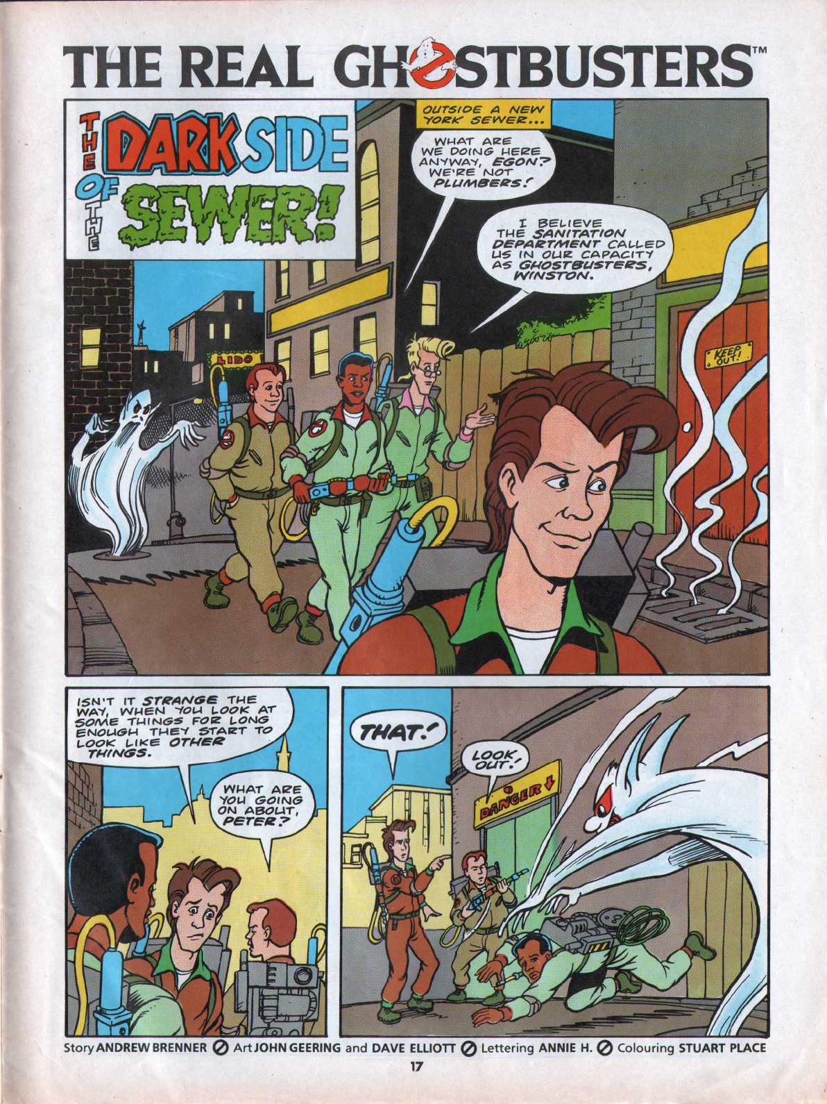Read online The Real Ghostbusters comic -  Issue #34 - 17
