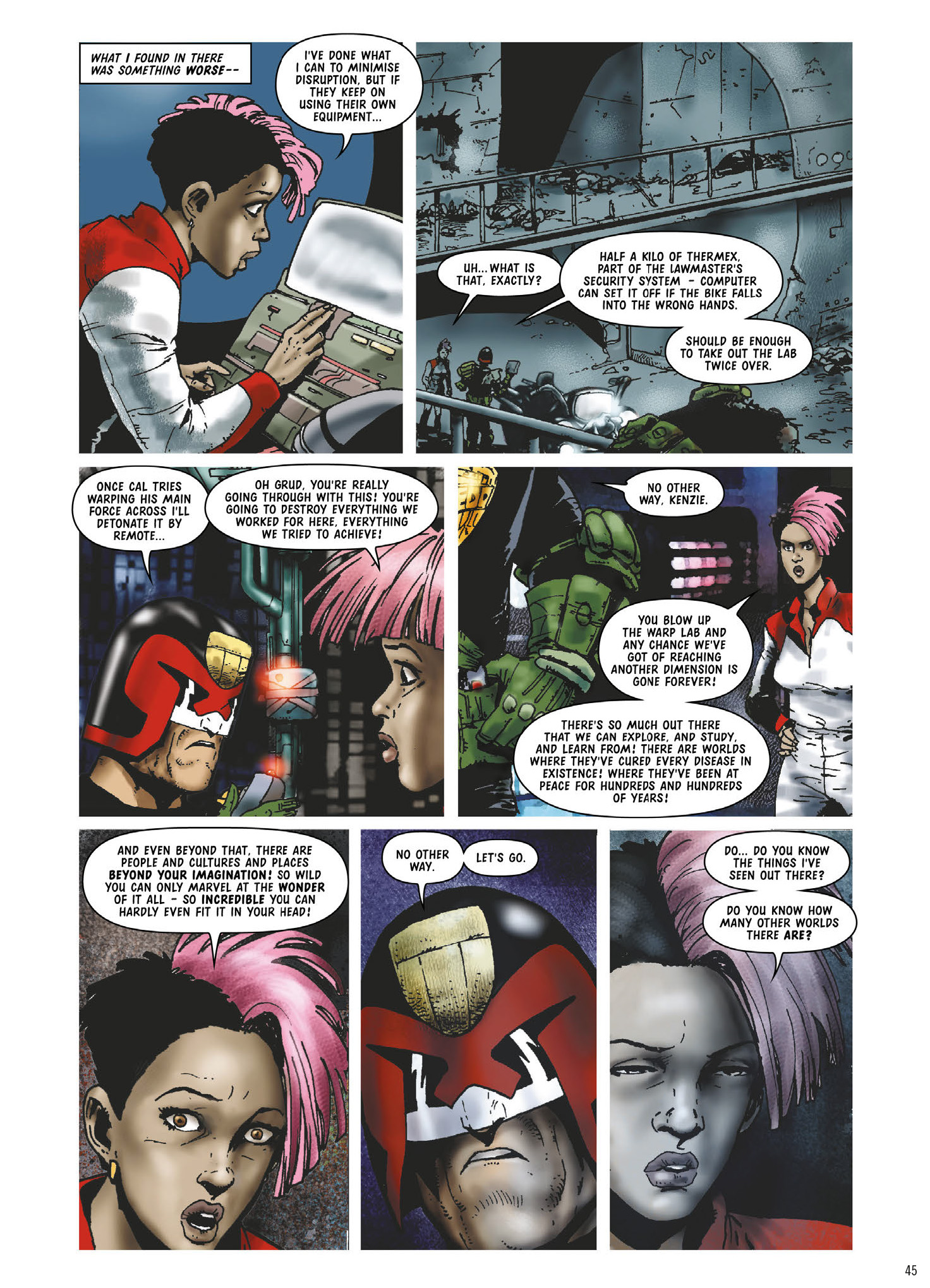 Read online Judge Dredd: The Complete Case Files comic -  Issue # TPB 34 (Part 1) - 47