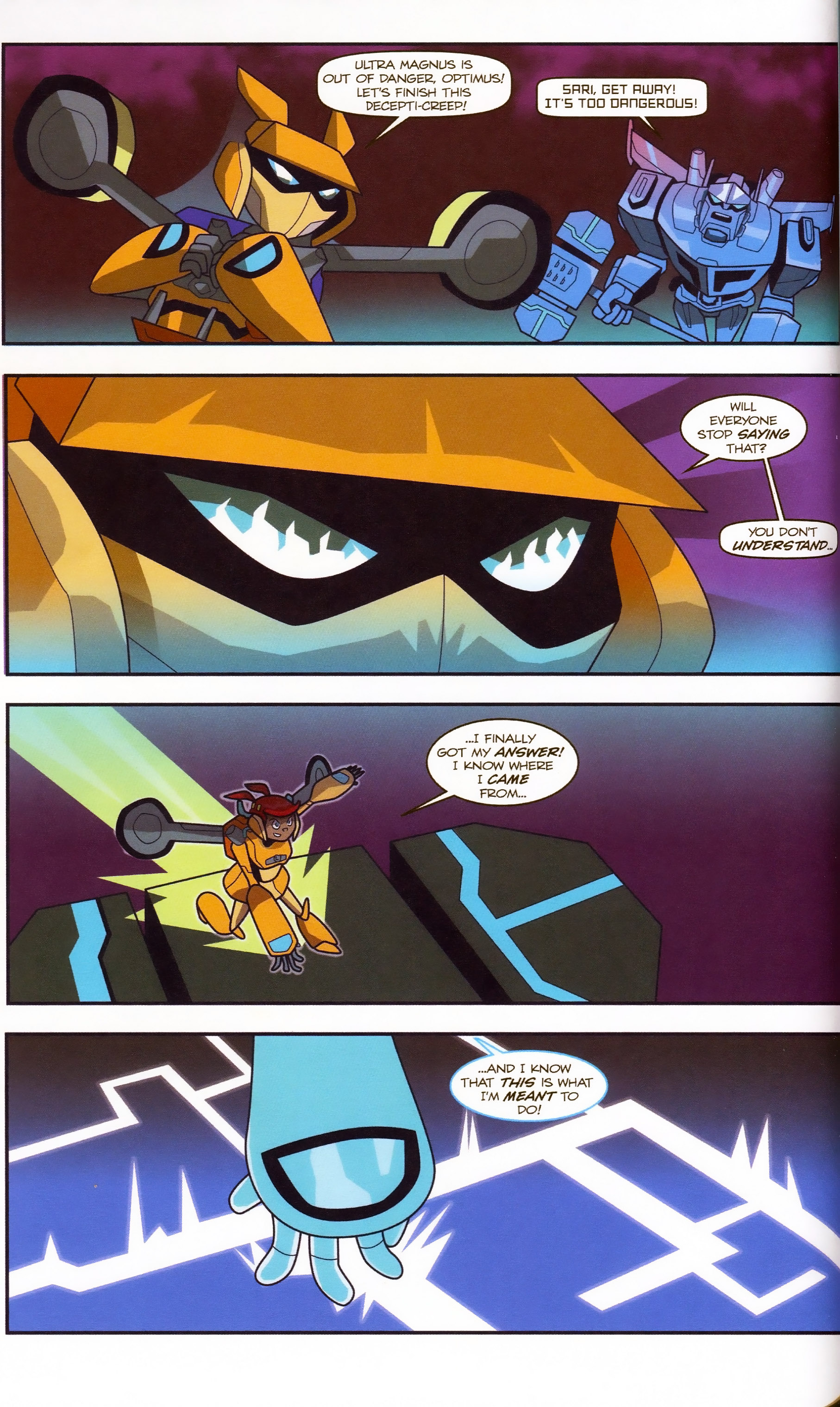 Read online Transformers Animated – Trial and Error comic -  Issue # Full - 58