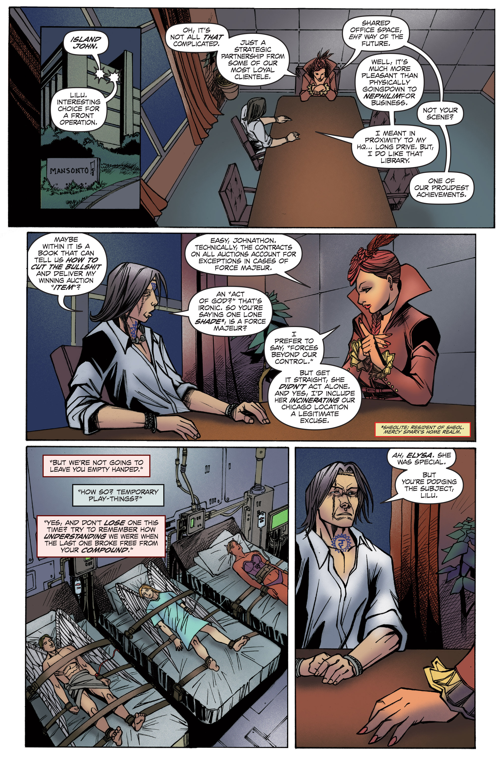 Read online Mercy Sparx (2013) comic -  Issue #8 - 8