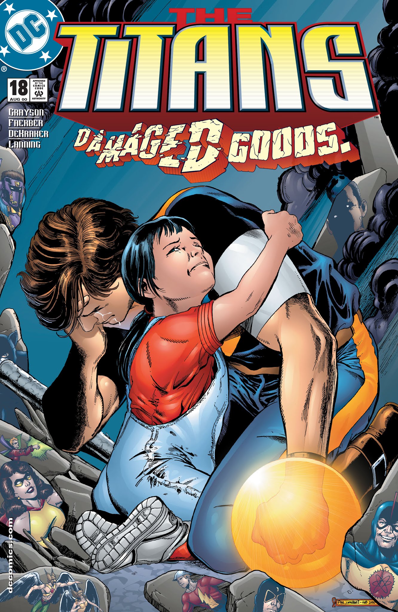 Read online The Titans (1999) comic -  Issue #18 - 1