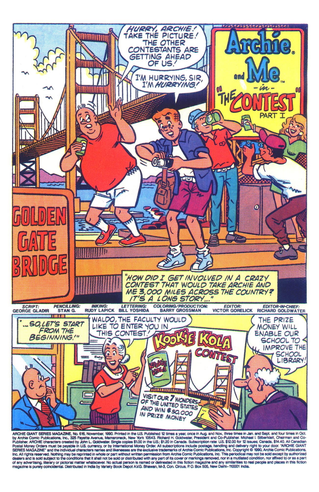 Read online Archie Giant Series Magazine comic -  Issue #616 - 3