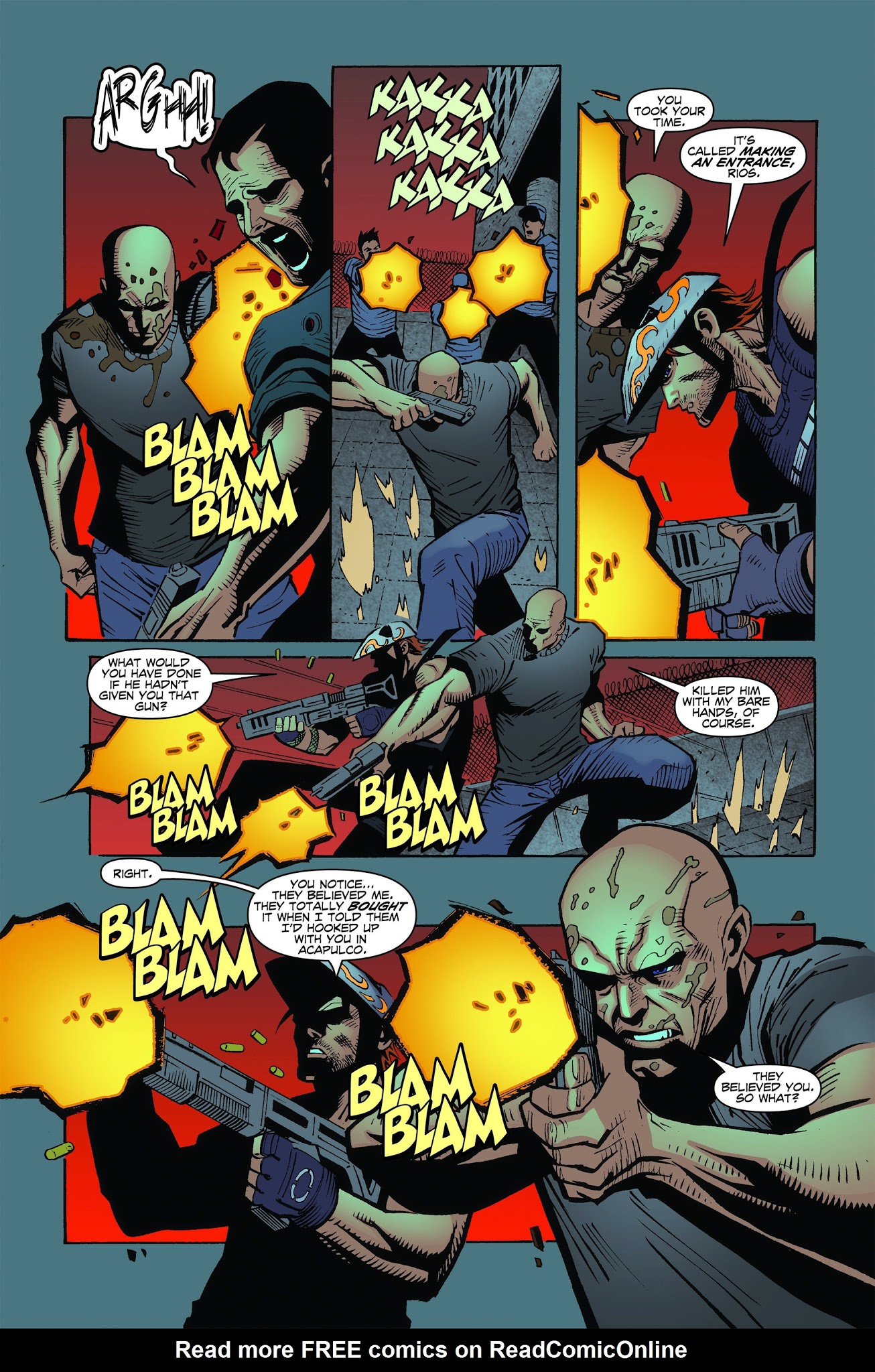Read online Army of Two comic -  Issue #3 - 21