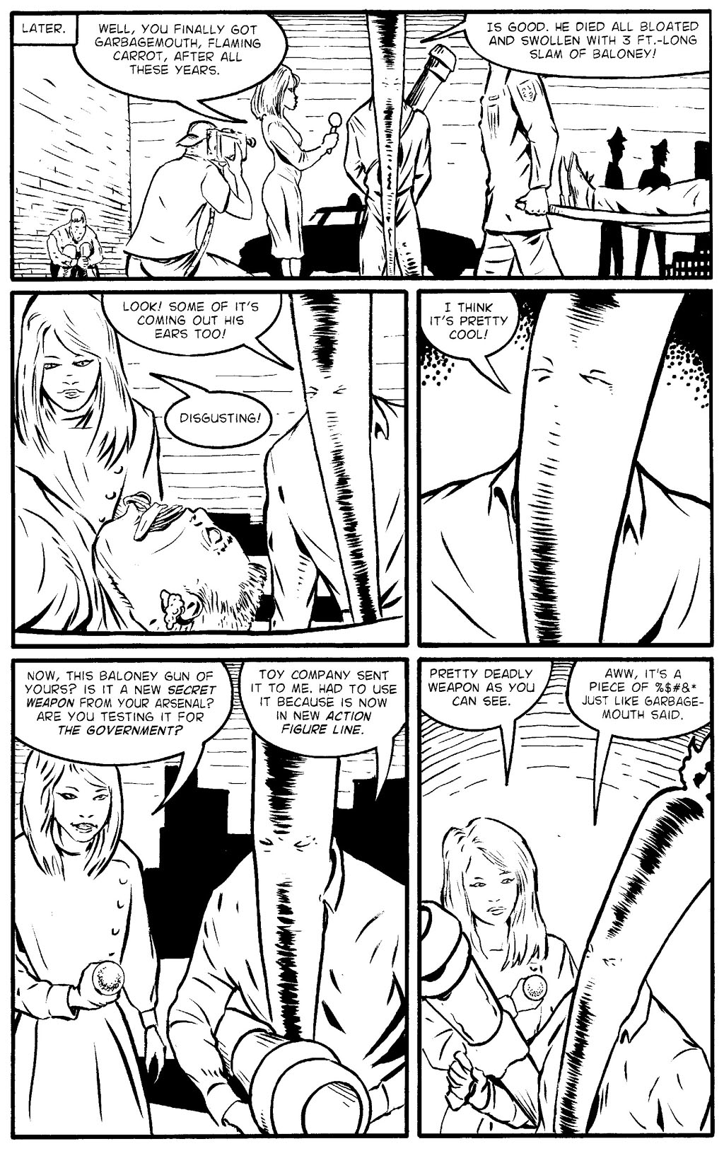 Read online Flaming Carrot Comics (2004) comic -  Issue #1 - 9