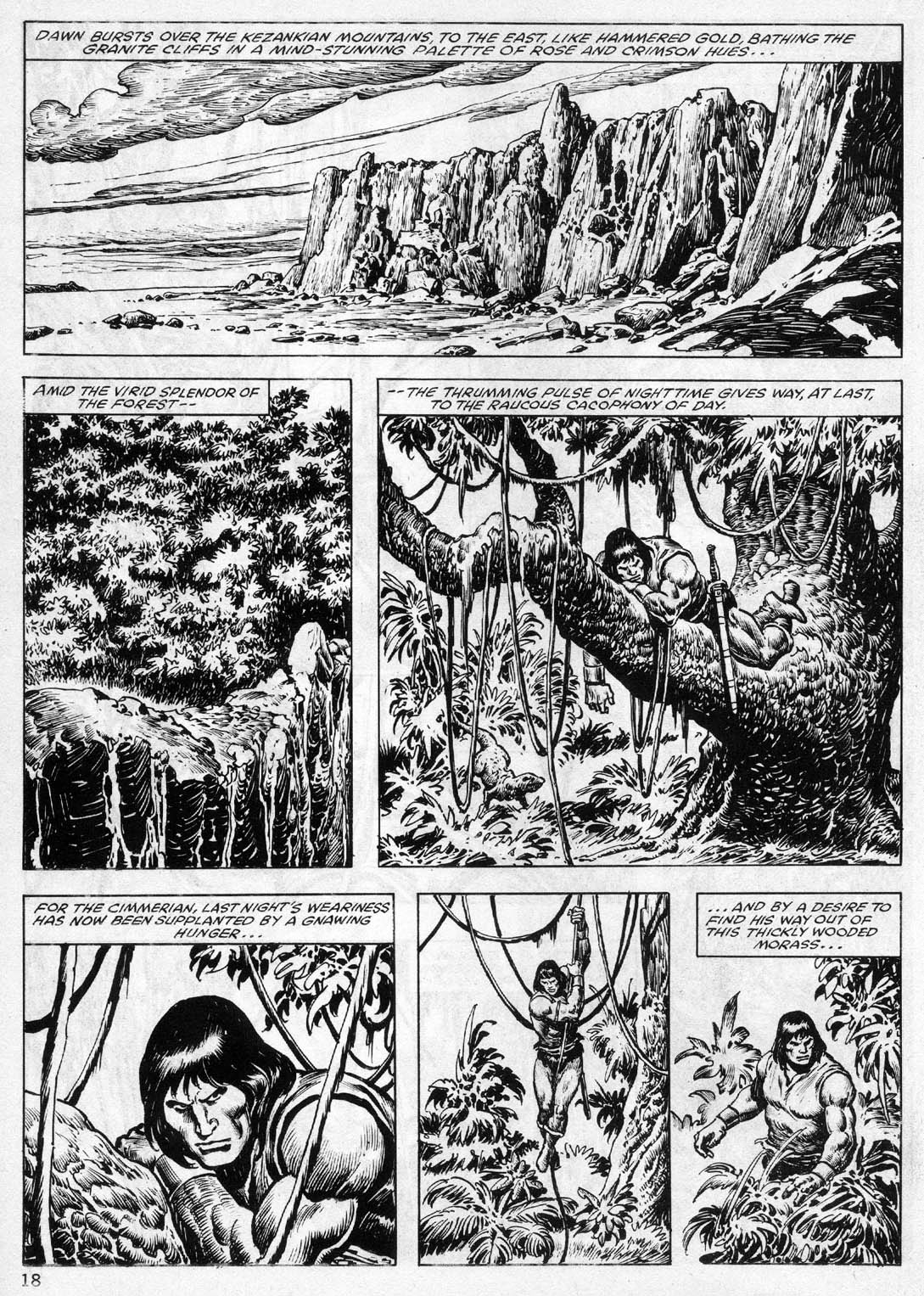 Read online The Savage Sword Of Conan comic -  Issue #100 - 14